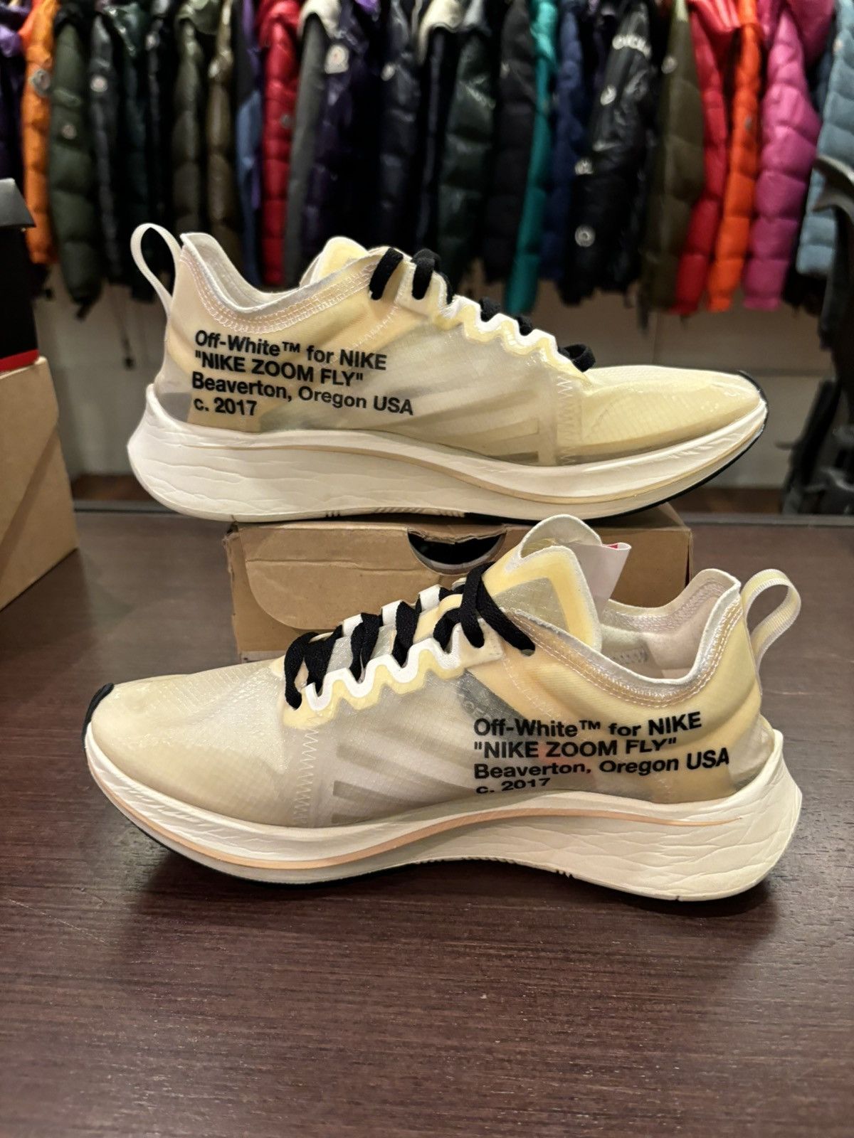 Nike × Off-White Nike Zoom Fly Off-White ‘The 10’ Size US 6 / EU 39 - 4 Thumbnail
