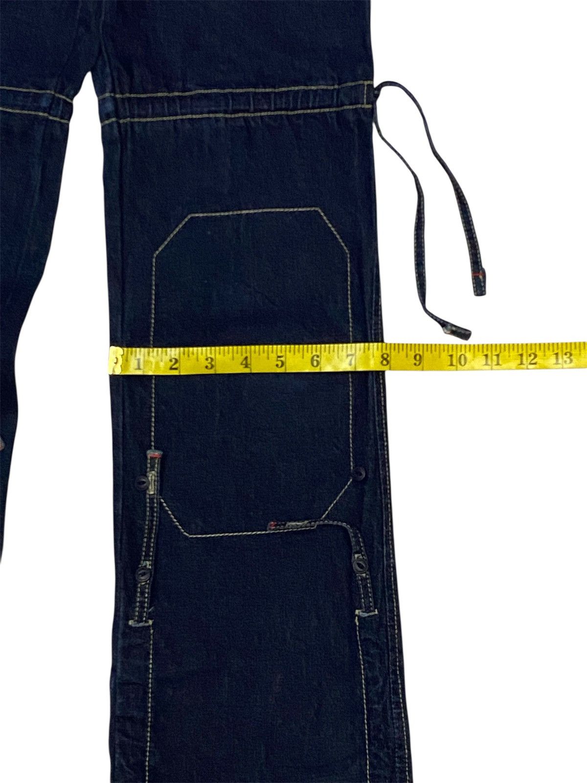 Marithe + Francois Girbaud Marithe Francois Girbaud Wide Leg Jeans Size 26" / US 2 / IT 38 - 17 Thumbnail