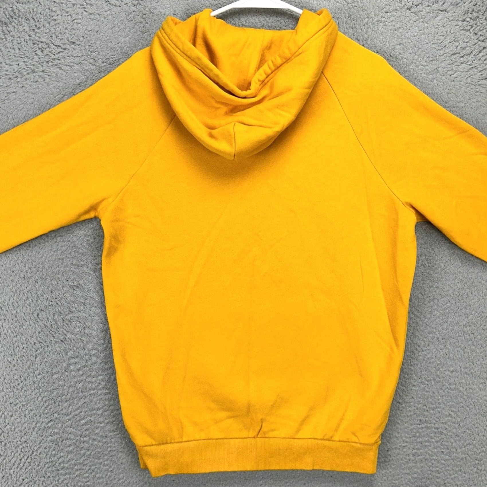 Under Armour Under Armour Sweatshirt Men Small Yellow Hooded Drawstring Pockets Logo Pullover Size US S / EU 44-46 / 1 - 2 Thumbnail