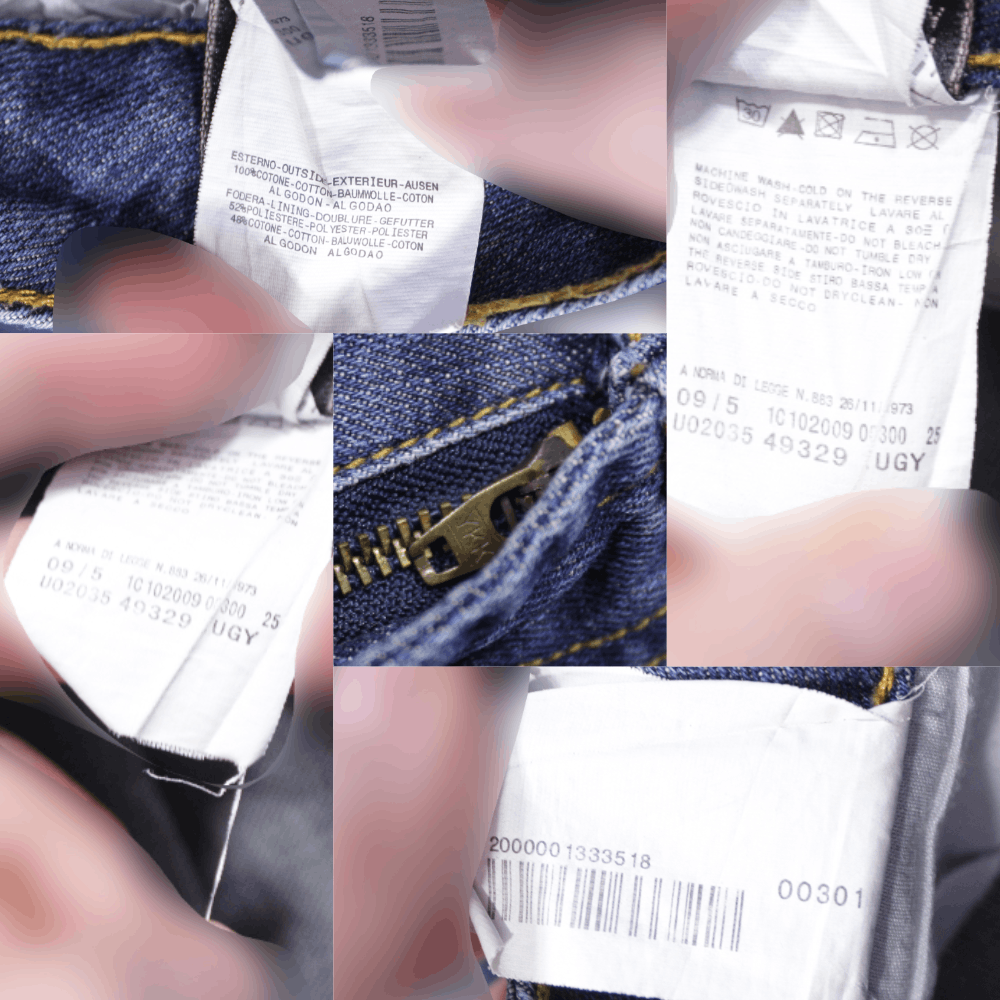 Just Cavalli Block Logo Y2K Jeans Vintage Size 25" / US 0 / IT 36 - 9 Thumbnail