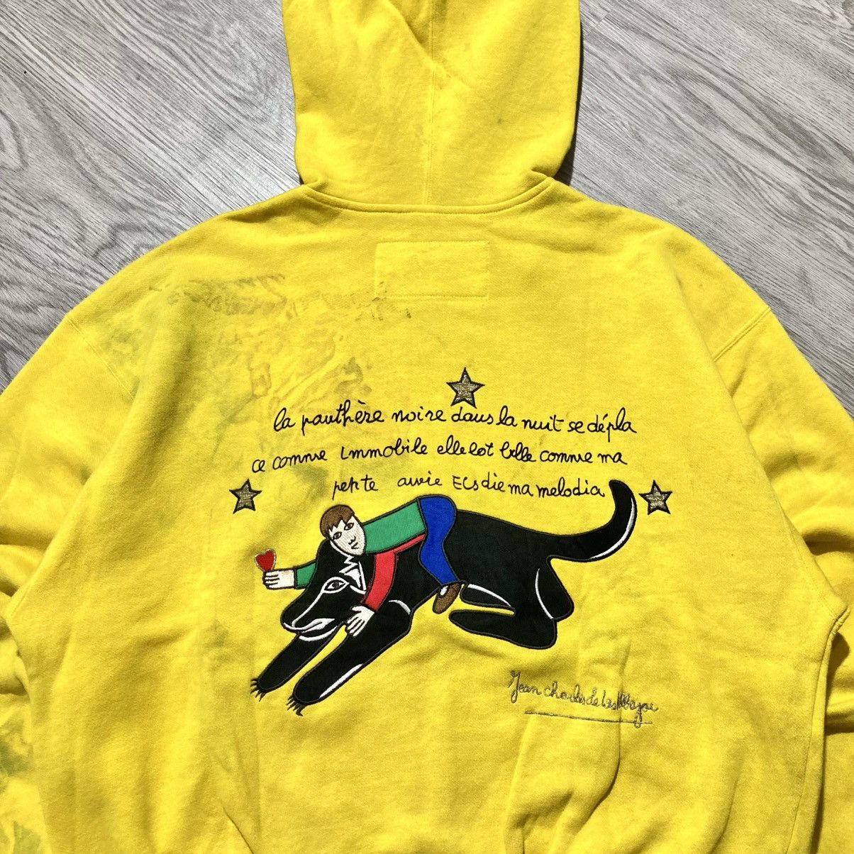 Jean Charles De Castelbajac 1990s Vintage Jean-Charles De Castelbajac Graphic Ziphoodie Size US L / EU 52-54 / 3 - 2 Thumbnail
