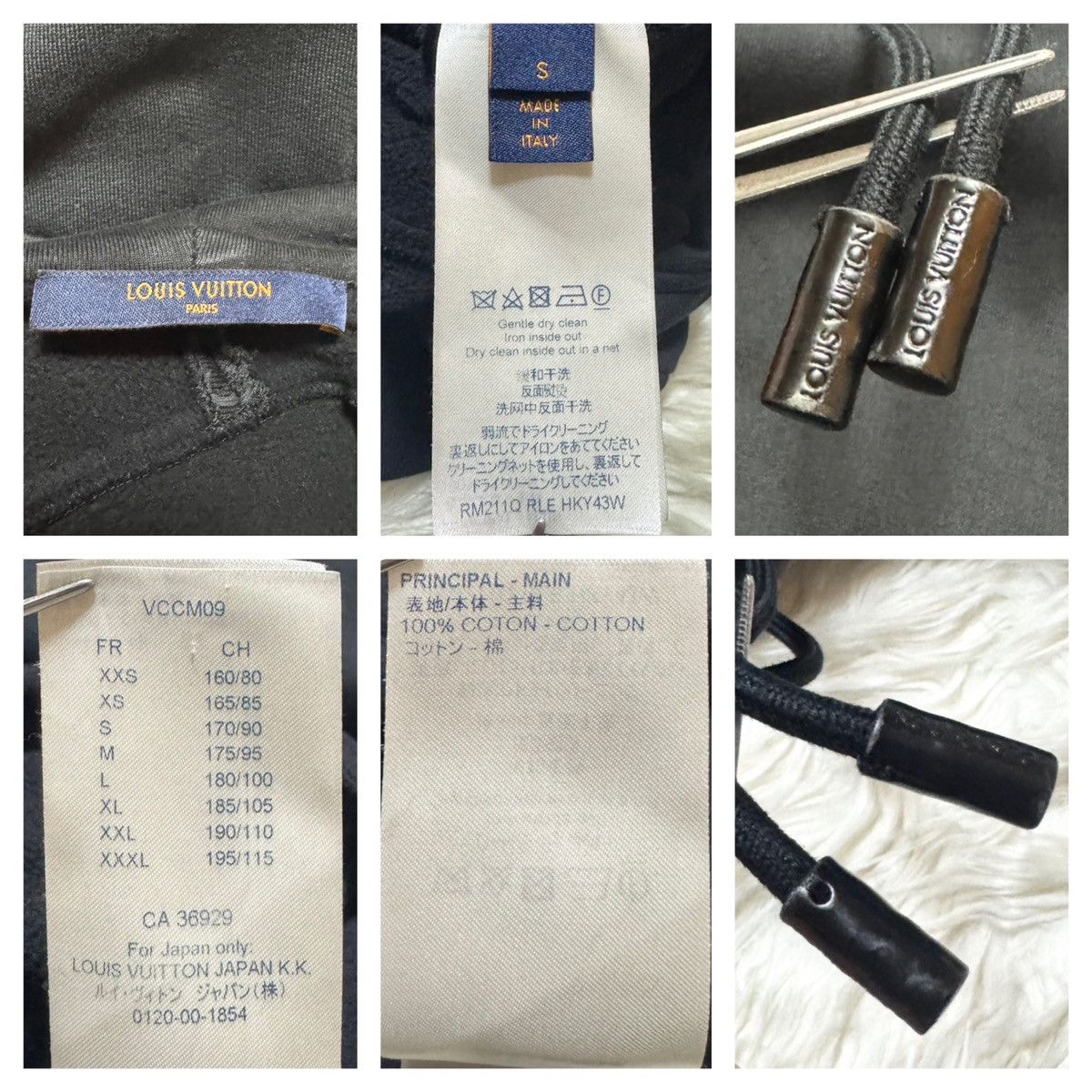 Louis Vuitton Authentic Louis Vuitton Circle Monogram Hoodie Pullover Size US S / EU 44-46 / 1 - 2 Thumbnail