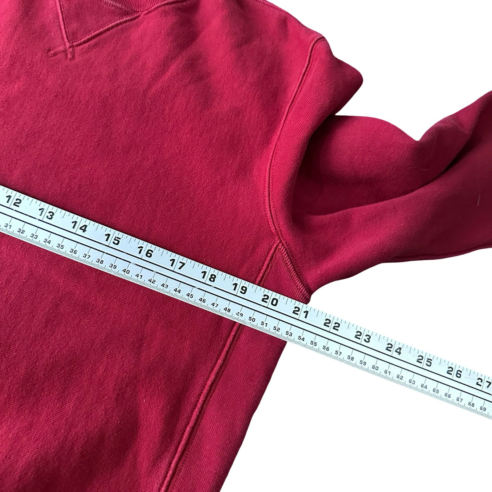 J.Crew J.Crew Sportswear Sweatshirt Men S Red Fleece Lined Crewneck Size US S / EU 44-46 / 1 - 6 Thumbnail