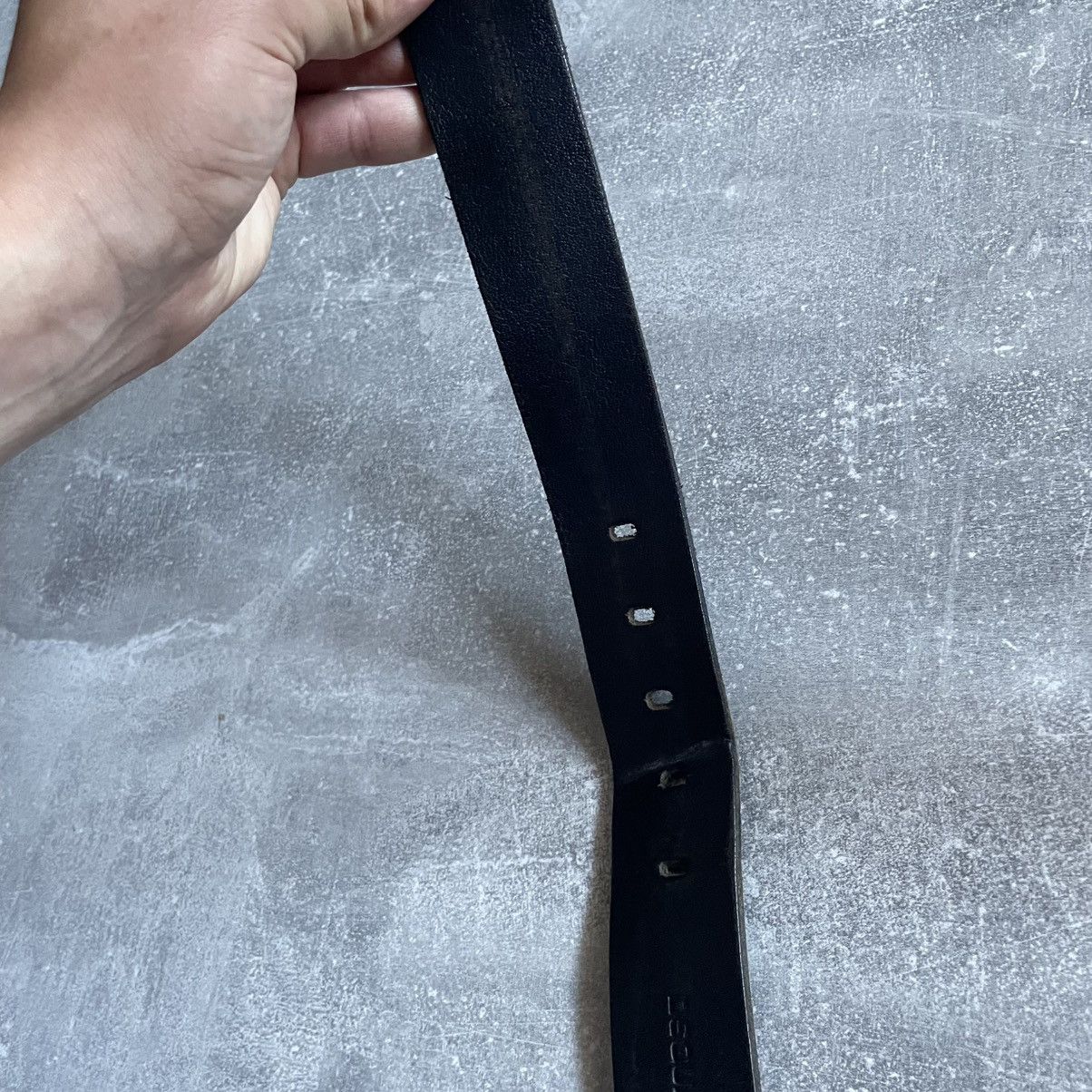 Cowboy Equipment Dsquared 2 vintage Y2K avant garde leather belt Size ONE SIZE - 3 Thumbnail