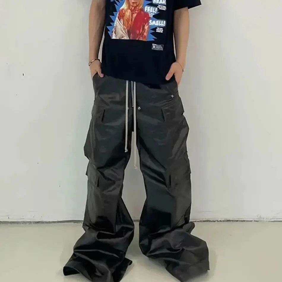 Japanese Brand × Vintage Retro punk fashion multi pocket cargo pants Size US 34 / EU 50 - 1 Thumbnail