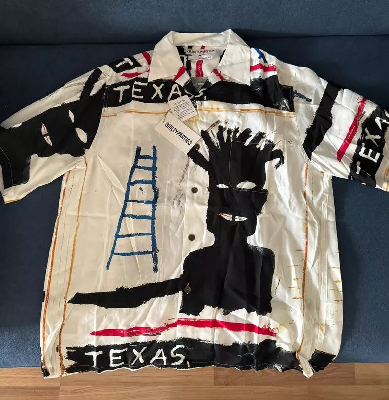 Wacko Maria Wacko Maria Basquiat Collaboration Hawaiian Shirt Size US L / EU 52-54 / 3 - 1 Thumbnail
