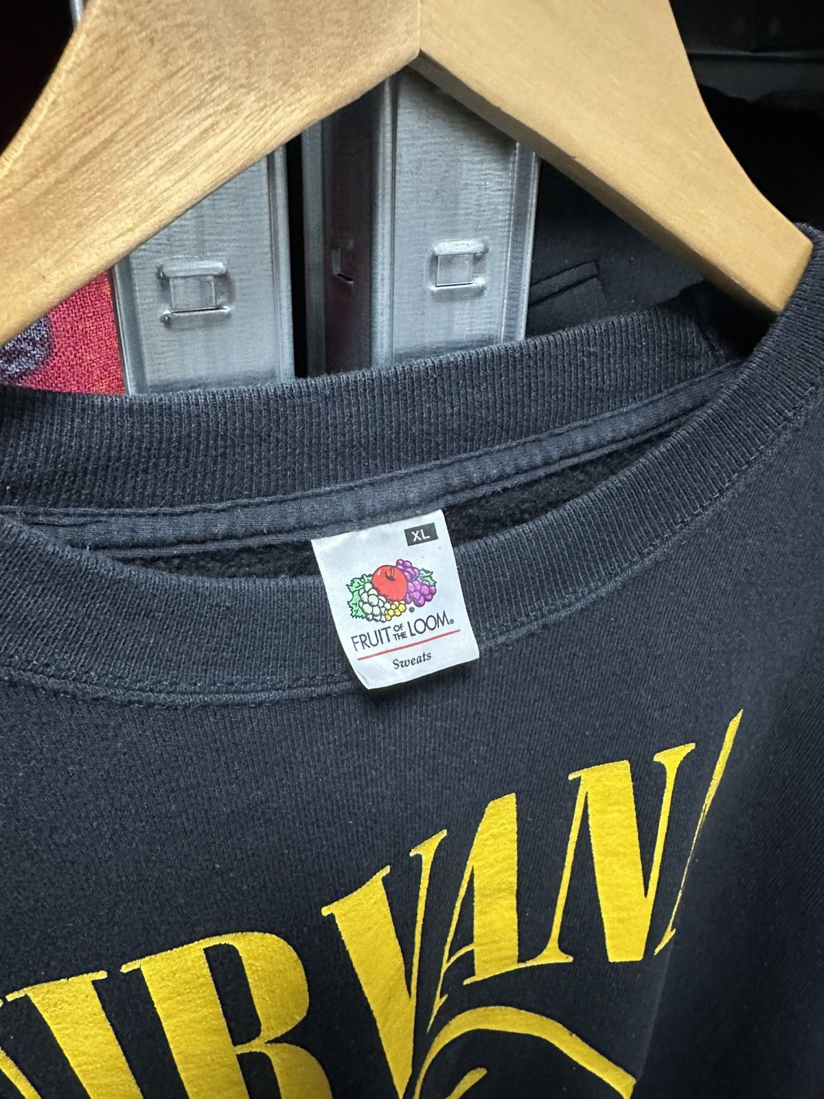 Nirvana Vintage Nirvana Sweatshirt Band Big Logo Pullover Boxy Fit Size US XL / EU 56 / 4 - 9 Thumbnail