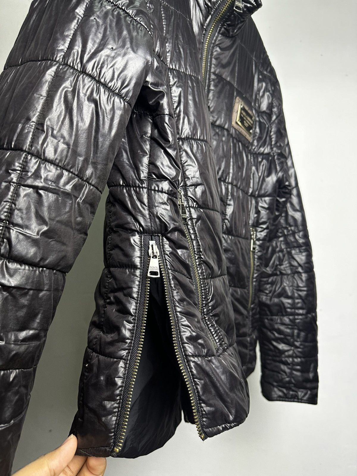 Dolce & Gabbana Dolce & Gabbana Quilted Down Puffer Jacket Size US M / EU 48-50 / 2 - 12 Thumbnail