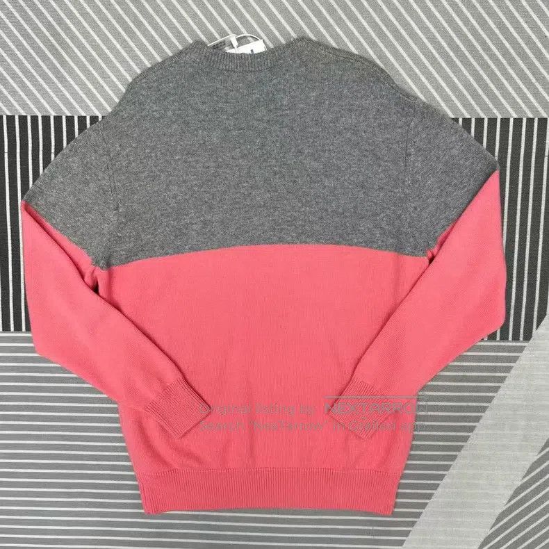 Givenchy Givenchy Gray and Pink Colorblocked Cashmere Sweater Size US M / EU 48-50 / 2 - 5 Thumbnail
