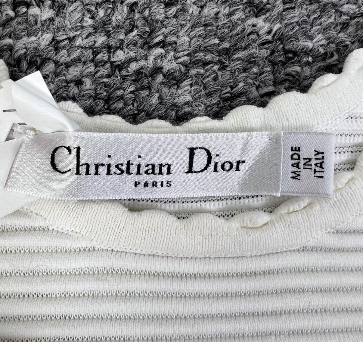 Dior Dior Chest Embroidered Sleeveless Knit Dress K12 Size XS / US 0-2 / IT 36-38 - 3 Thumbnail