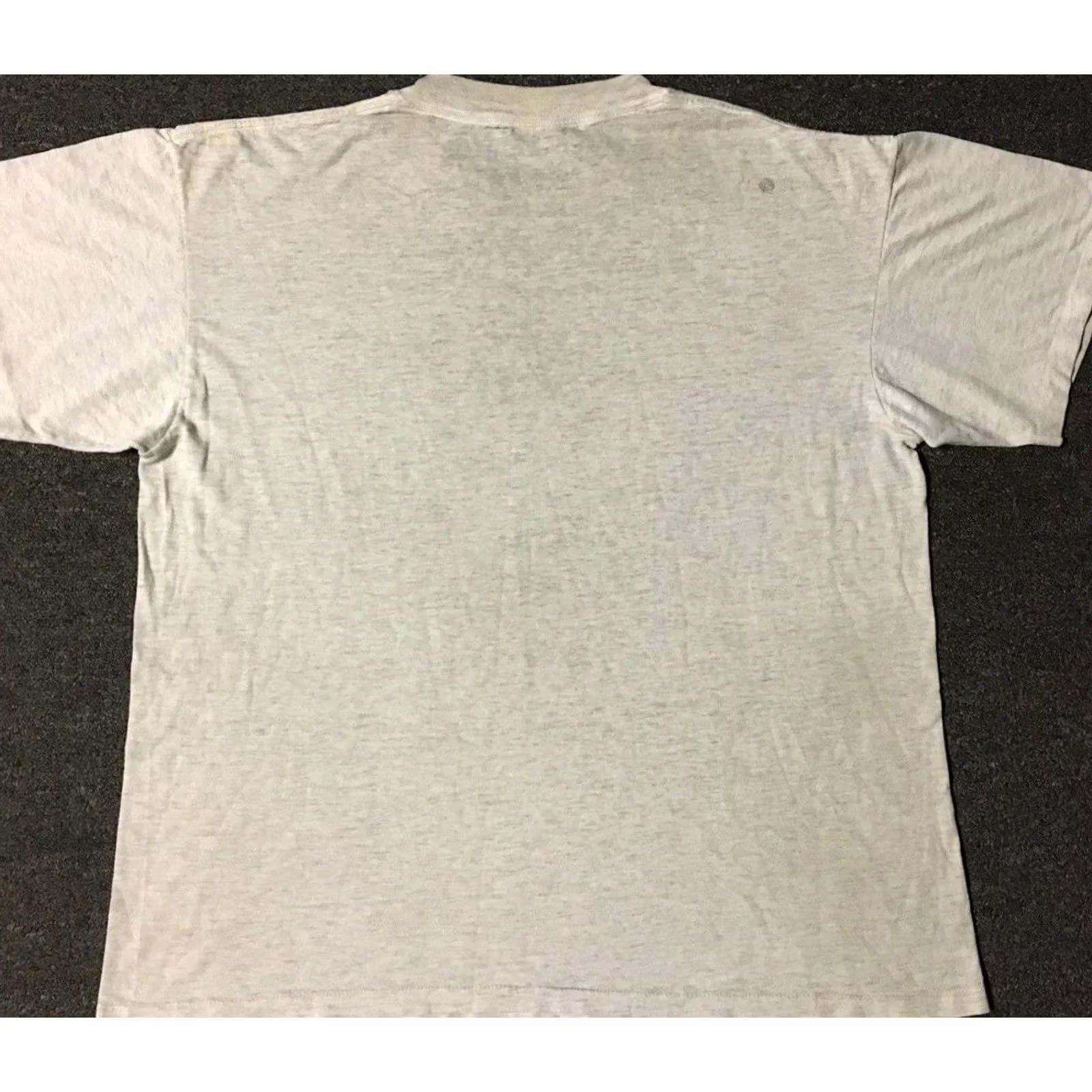 Vintage VINTAGE McKEMY Tigers Shirt XL Gray 90s 80s Distressed Short Sleeve College University Athletics Grunge Retro Sports USA Mens Size US XL / EU 56 / 4 - 7 Thumbnail