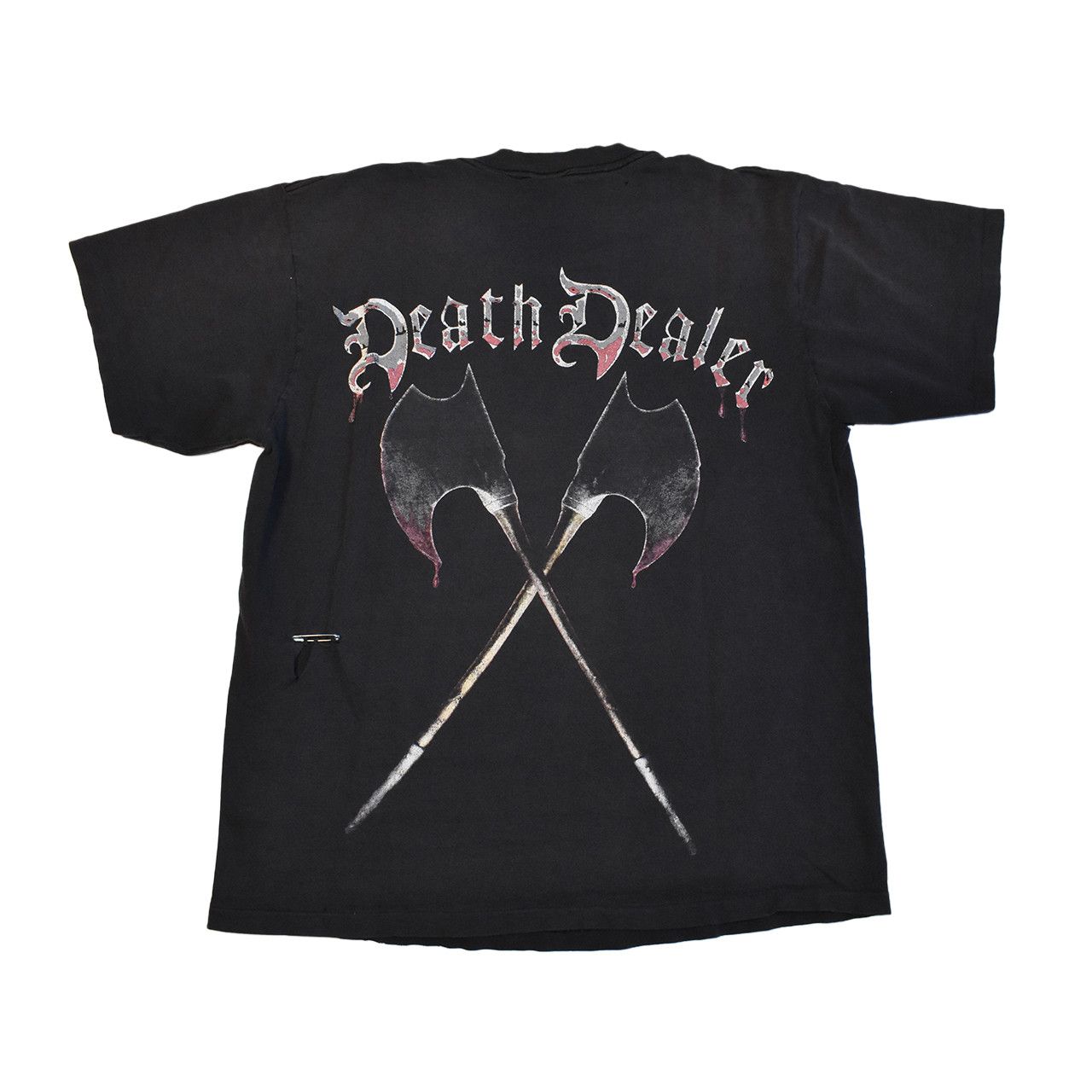 Tultex Rare Vintage Frank Frazetta Death Dealer Art Tee Distressed Size US L / EU 52-54 / 3 - 2 Thumbnail