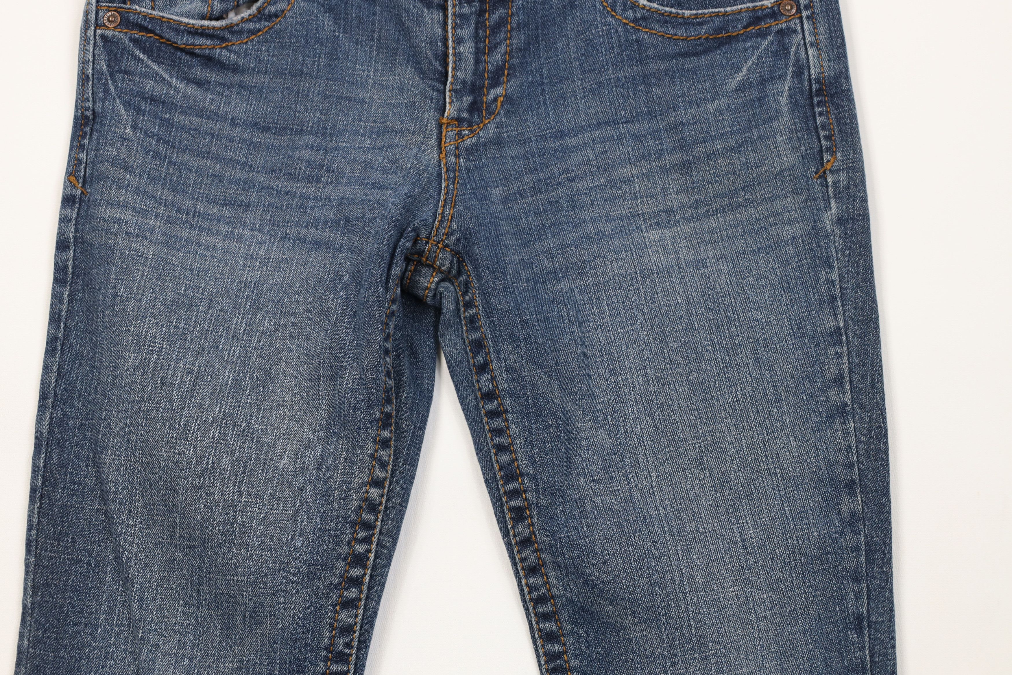 American Eagle Outfitters Vintage Y2K American Eagle Hailey Skinny Flared Jeans Blue Size 30" / US 8 / IT 44 - 3 Thumbnail