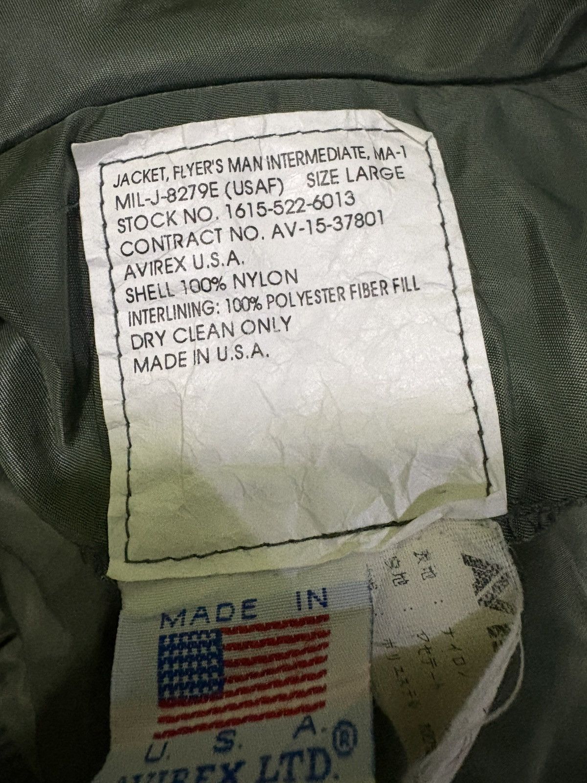 Avirex Avirex Bomber Flight Jacket Size US L / EU 52-54 / 3 - 14 Thumbnail