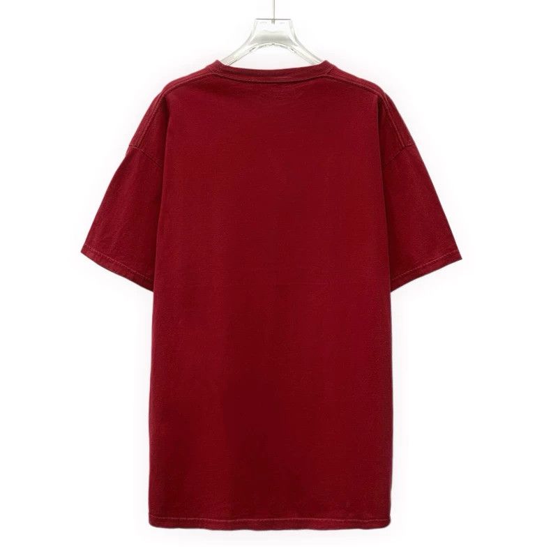 Other Balenciaga Red logo monogrammed cotton crewneck short-slee Size US M / EU 48-50 / 2 - 2 Thumbnail