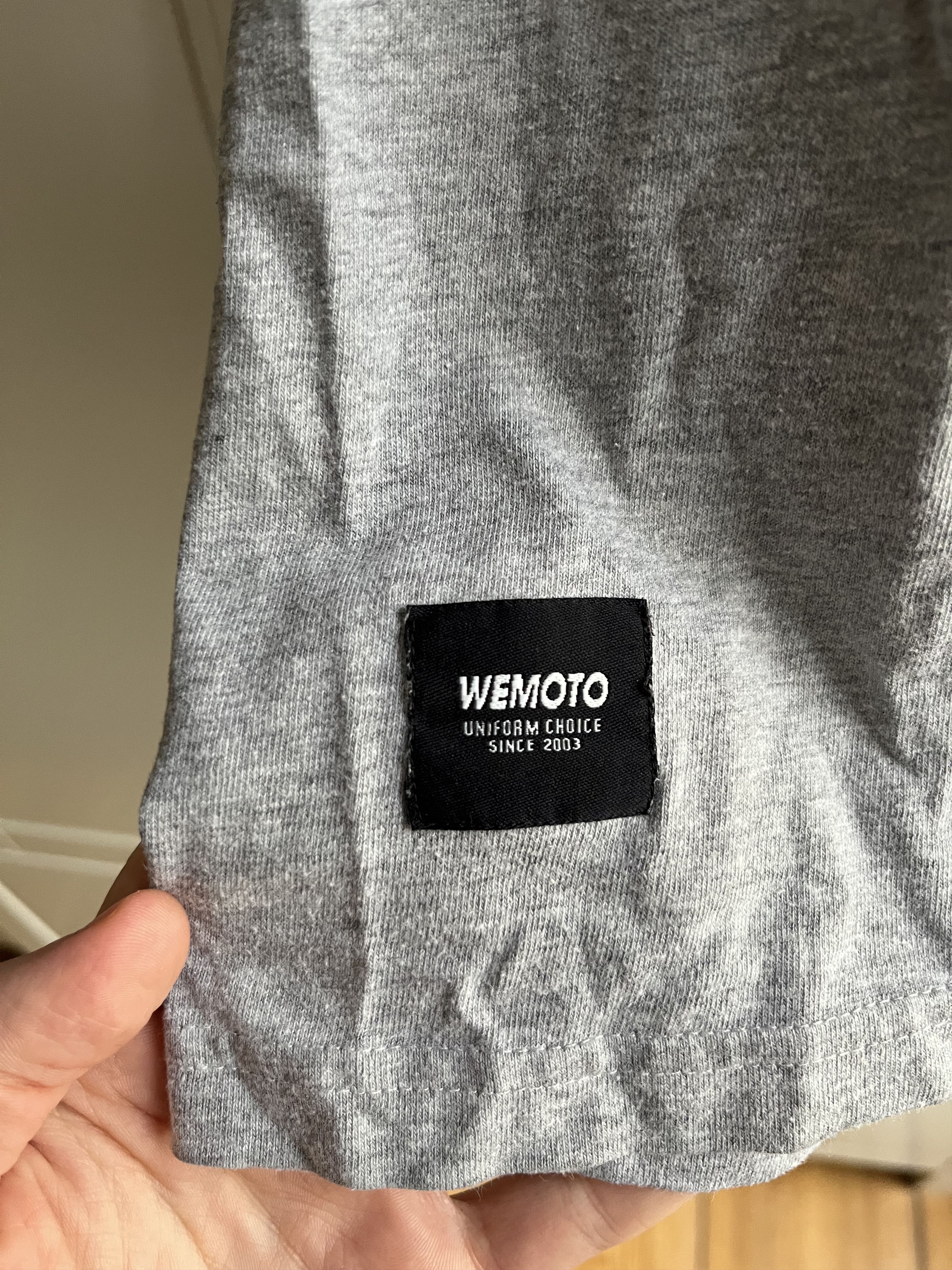 Wemoto Wemoto T-Shirt mit Logo, grau, Gr. M Size US M / EU 48-50 / 2 - 2 Thumbnail