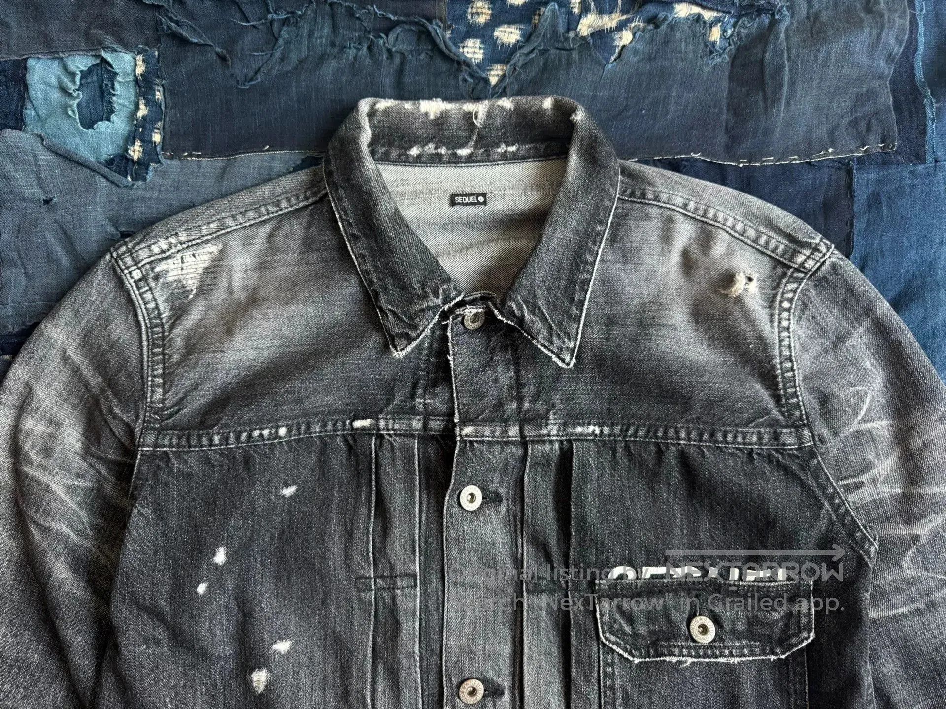 Hiroshi Fujiwara Fragment Sequel Denim Jacket by Hiroshi Fujiwara. Size US M / EU 48-50 / 2 - 4 Thumbnail