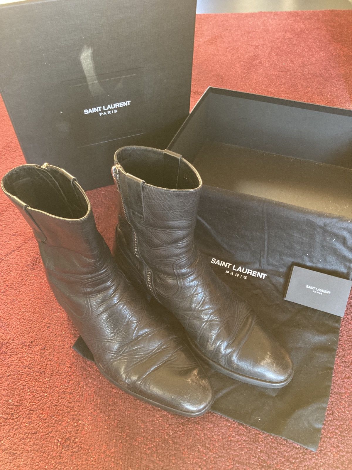 Saint Laurent Paris Saint laurent fw 16 boots Size US 11 / EU 44 - 2 Thumbnail