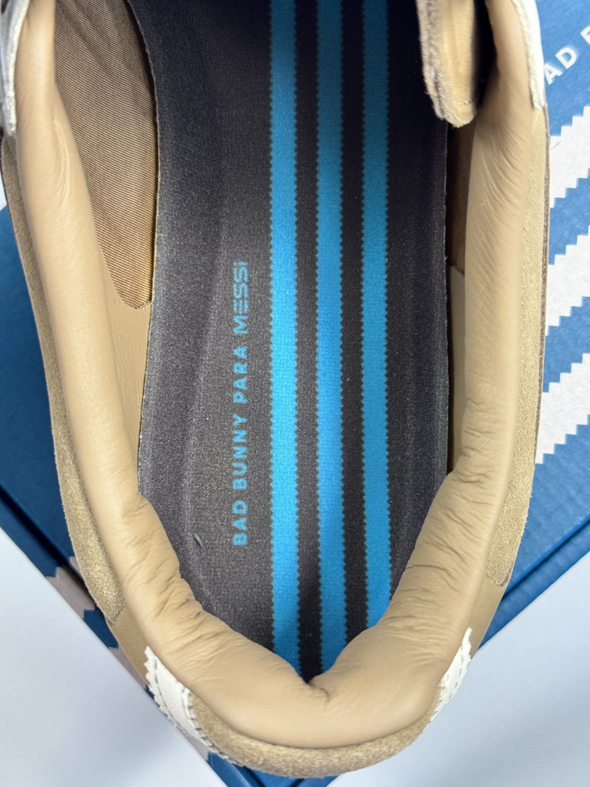 Adidas ADIDAS X MESSI X BAD BUNNY GAZELLIE SNEAKERS Size US 10.5 / EU 43-44 - 8 Thumbnail