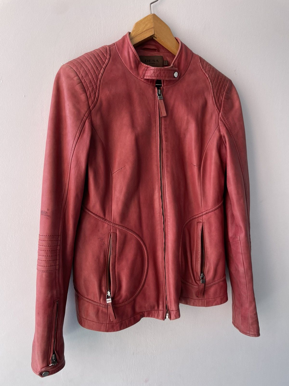 Vintage Desa leather jacket Size M / US 6-8 / IT 42-44 - 11 Thumbnail