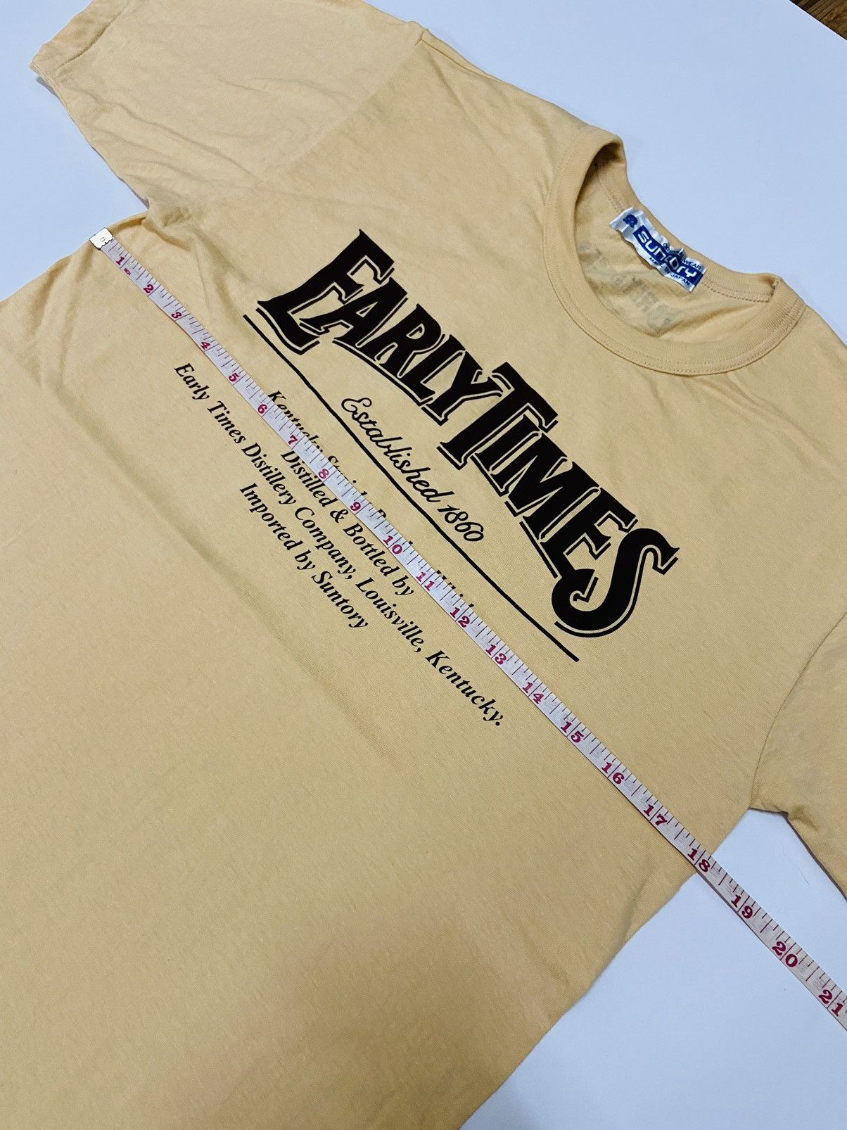 Vintage VINTAGE SUNTORY TEE Size US S / EU 44-46 / 1 - 7 Thumbnail