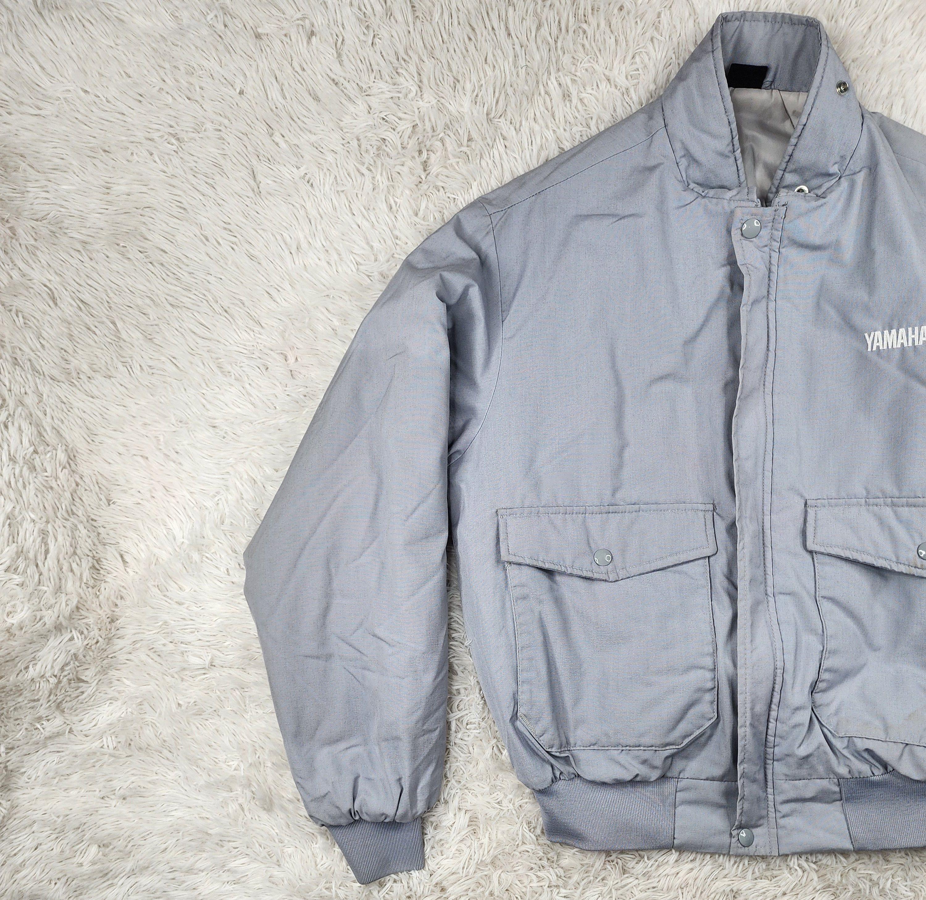 Yamaha Vintage Yamaha gray bomber jacket Size US M / EU 48-50 / 2 - 3 Thumbnail
