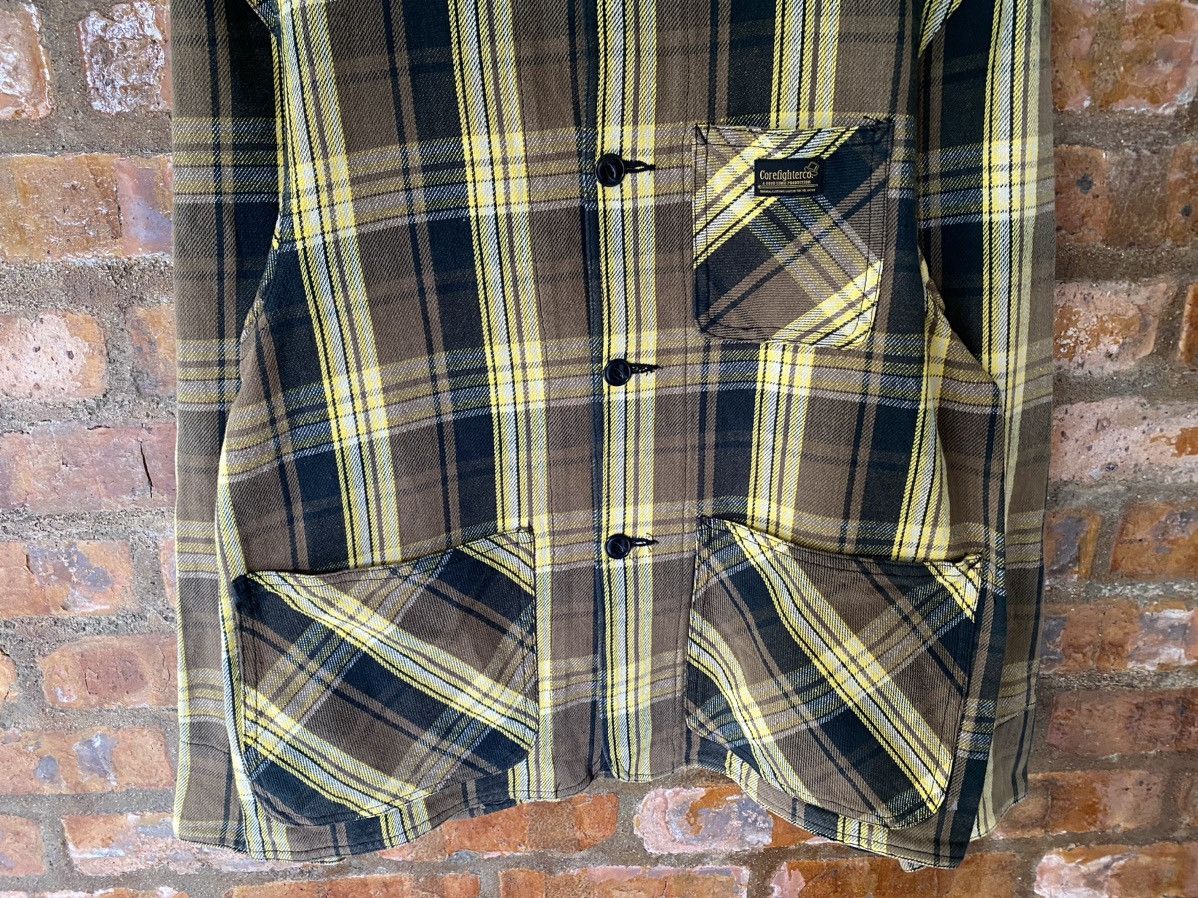 Mister Freedom × Sugar Cane 2000s Core Fighter Japan Flannel Jacket Size US M / EU 48-50 / 2 - 4 Thumbnail