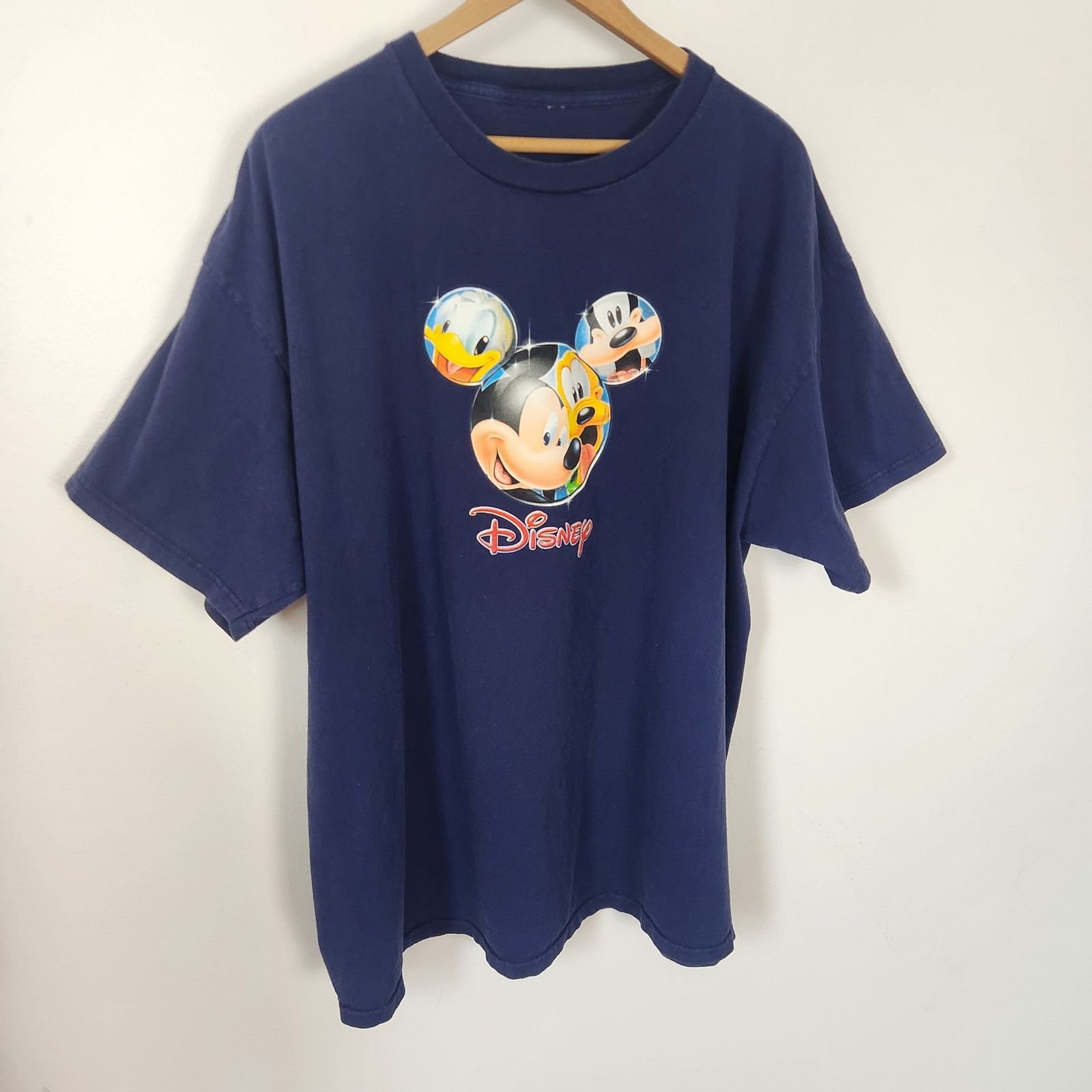 Disney Vintage Disney Mickey Mouse Donald Goofy Graphic T-Shirt XL Size US XL / EU 56 / 4 - 7 Thumbnail