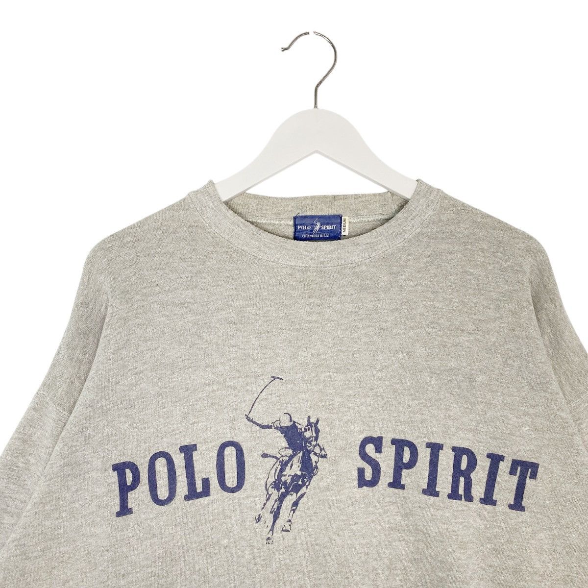 Other Vintage Polo Ralph Lauren Small Pony Sweatshirt CrewneckGray Size US M / EU 48-50 / 2 - 5 Thumbnail