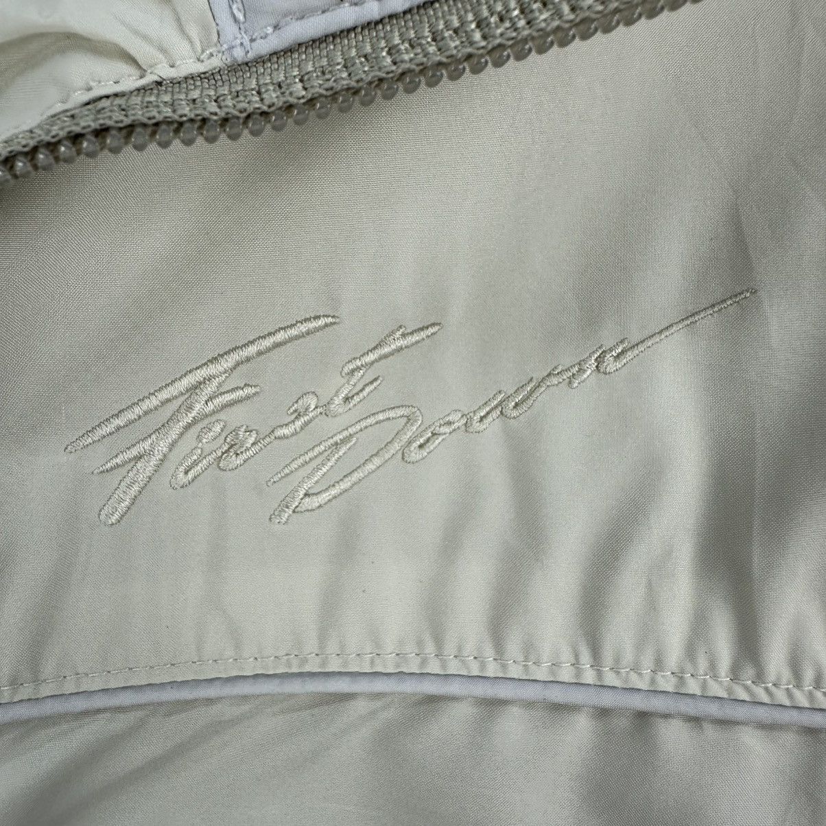 Japanese Brand Vintage 90's First Down Zipper Nylon Light Jacket Size US M / EU 48-50 / 2 - 8 Thumbnail