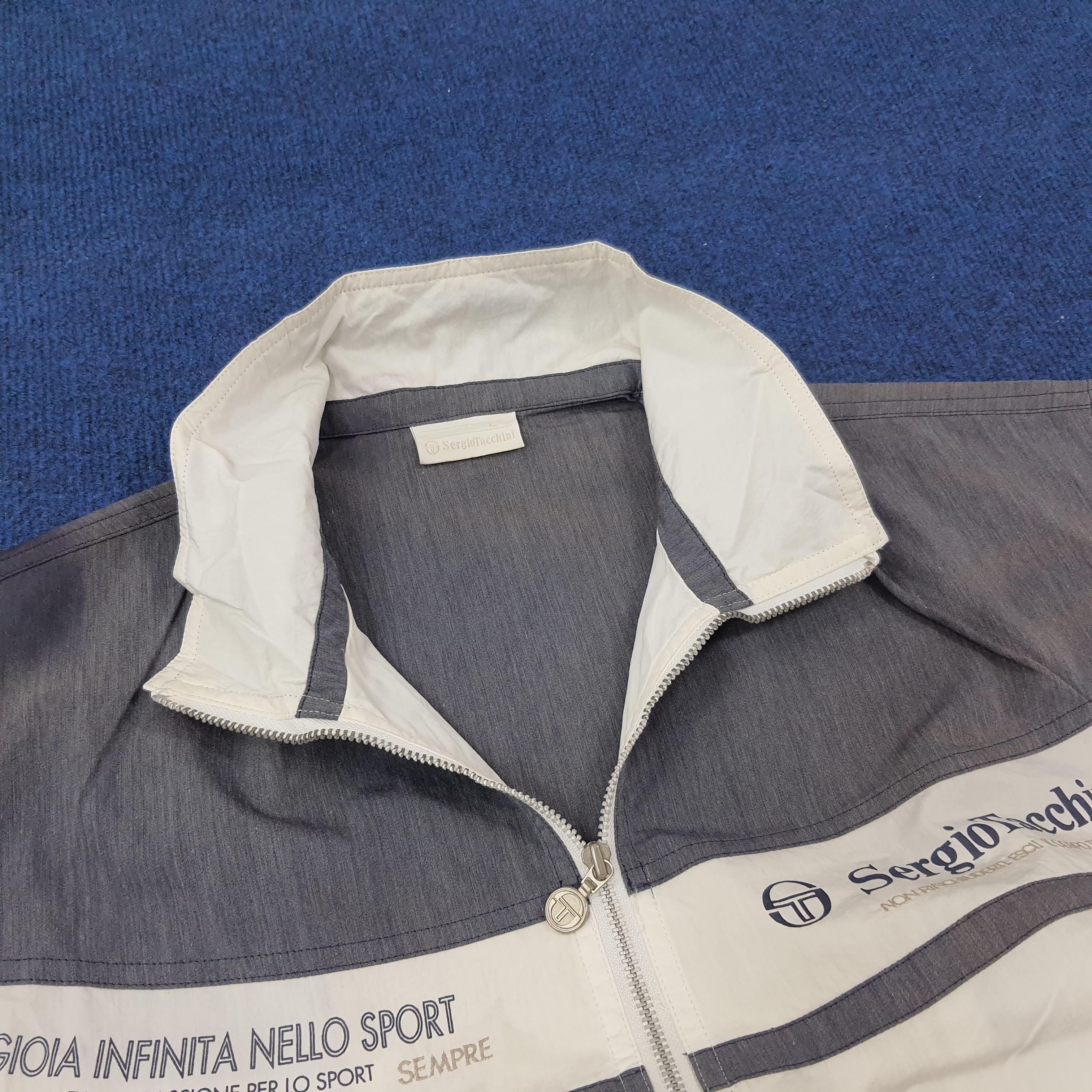 Designer × Sergio Tacchini × Vintage Vintage Sergio Tacchini Outdoor Jacket C222N1 Size US M / EU 48-50 / 2 - 4 Thumbnail