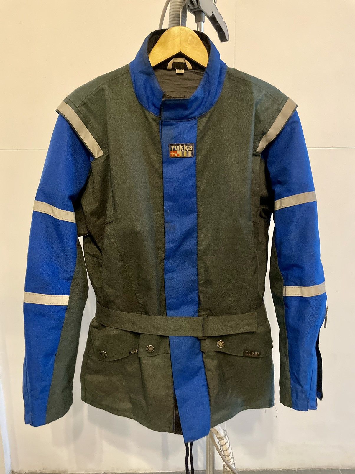 Vintage RUKKA gore-tex trailmaster dirt biker jacket size 48