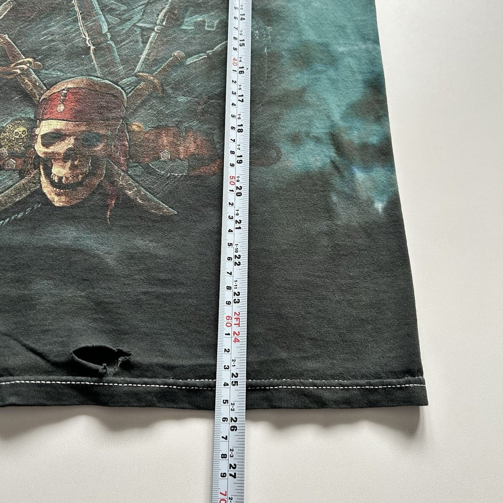 Disney Vintage Y2K Pirates of the Caribbean Shirt Small Disney Rare Size US S / EU 44-46 / 1 - 7 Thumbnail