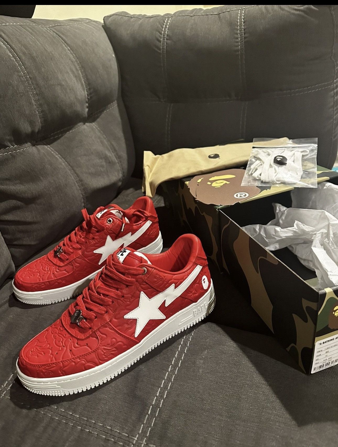 Bape BAPESTA #3 Size US 10.5 / EU 43-44 - 5 Thumbnail