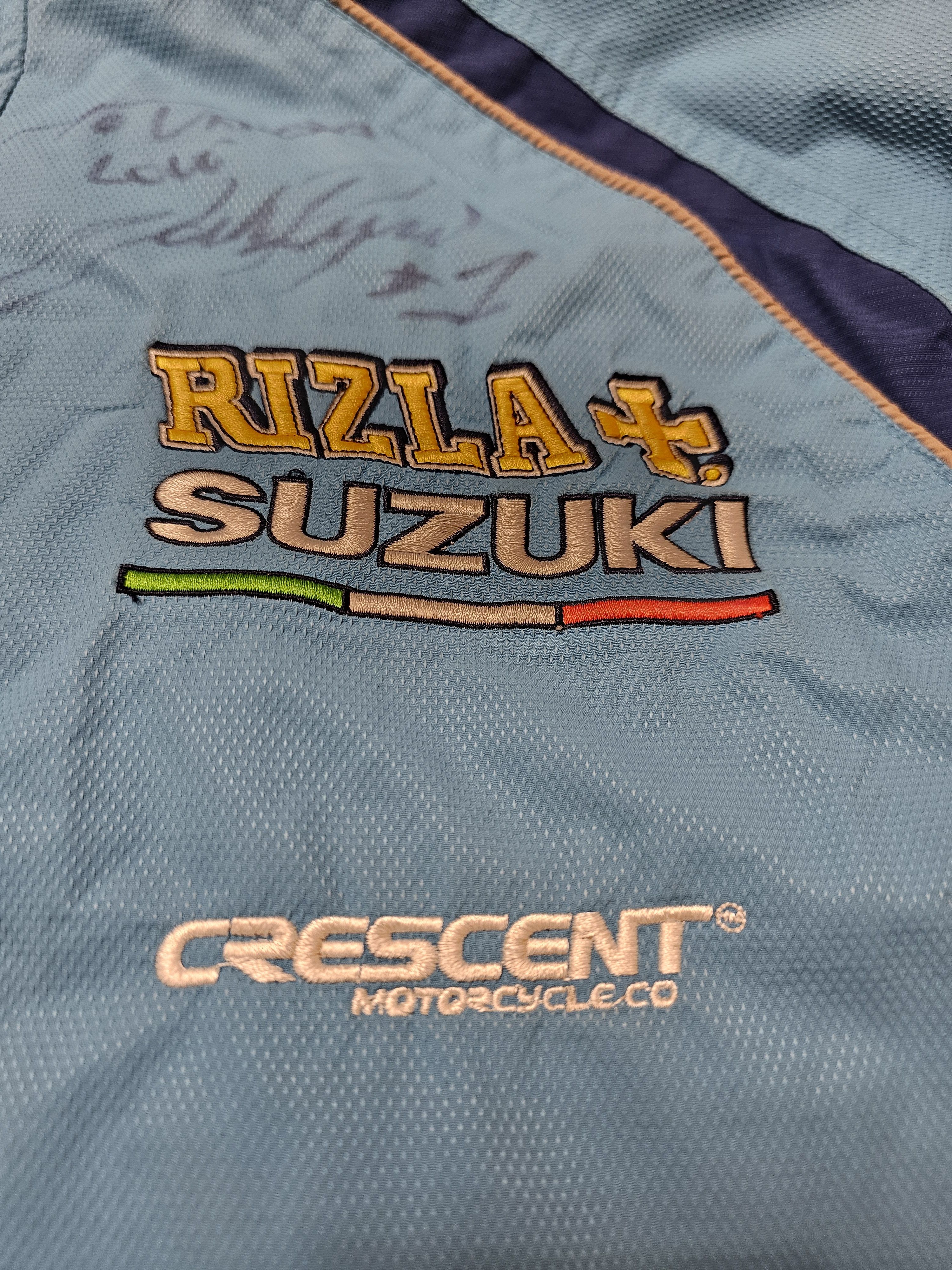 Formula 1 RIZLA SUZUKI RACING TEAM JACKET SIGNED TOMMY HILL MOTORCROSS Size US M / EU 48-50 / 2 - 4 Thumbnail