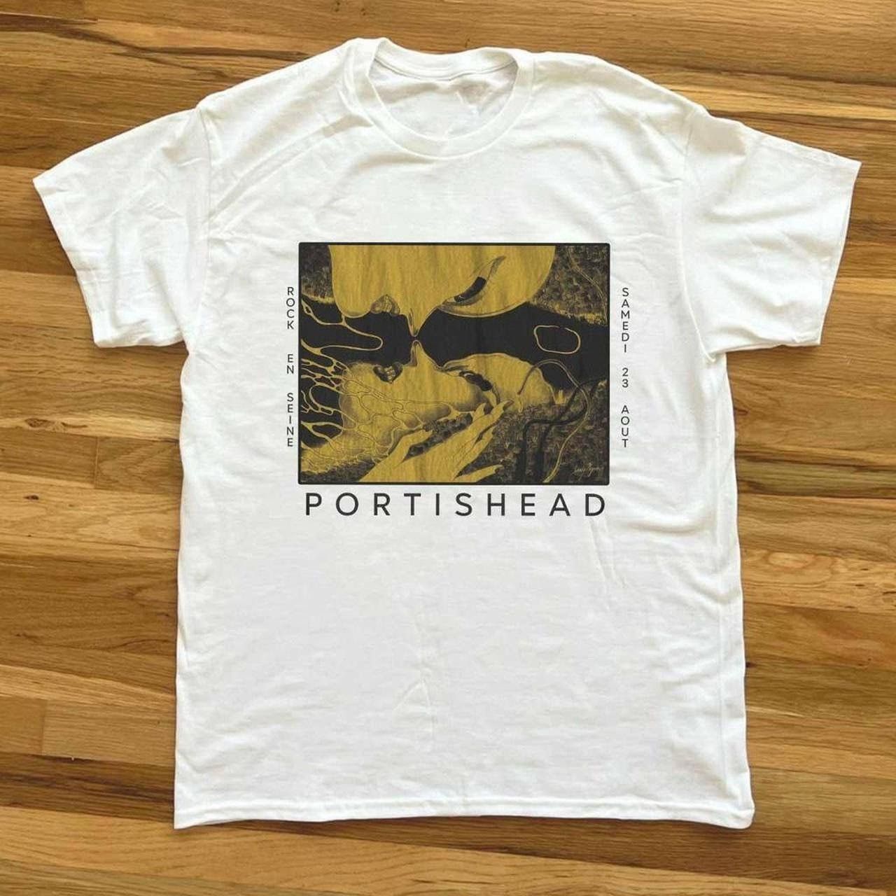 Gildan Portishead white t-shirt Size US M / EU 48-50 / 2 - 1 Preview