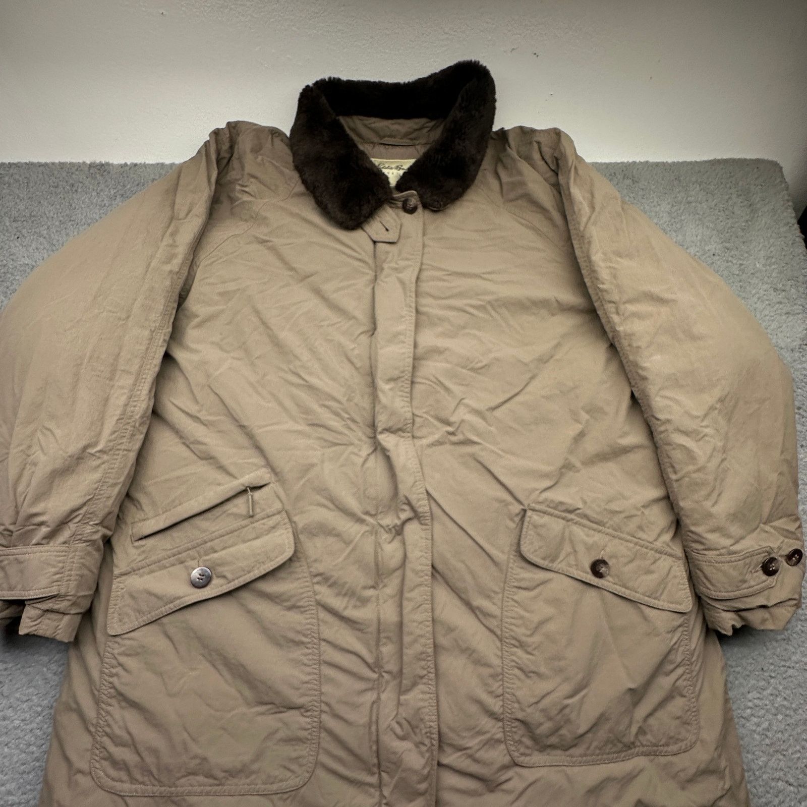 Eddie Bauer Vintage Eddie Bauer Goose Down Puffer Jacket Long Womens XL Size XL / US 12-14 / IT 48-50 - 11 Thumbnail