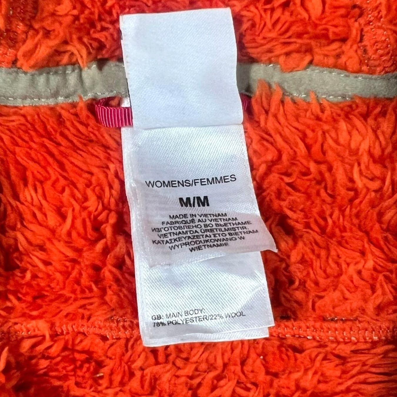 The North Face The North Face TNF Orange Fleece Lined Zip Grey Hoodie Top Women Medium Hoodie Womens Grey 90s? Size M / US 6-8 / IT 42-44 - 5 Thumbnail