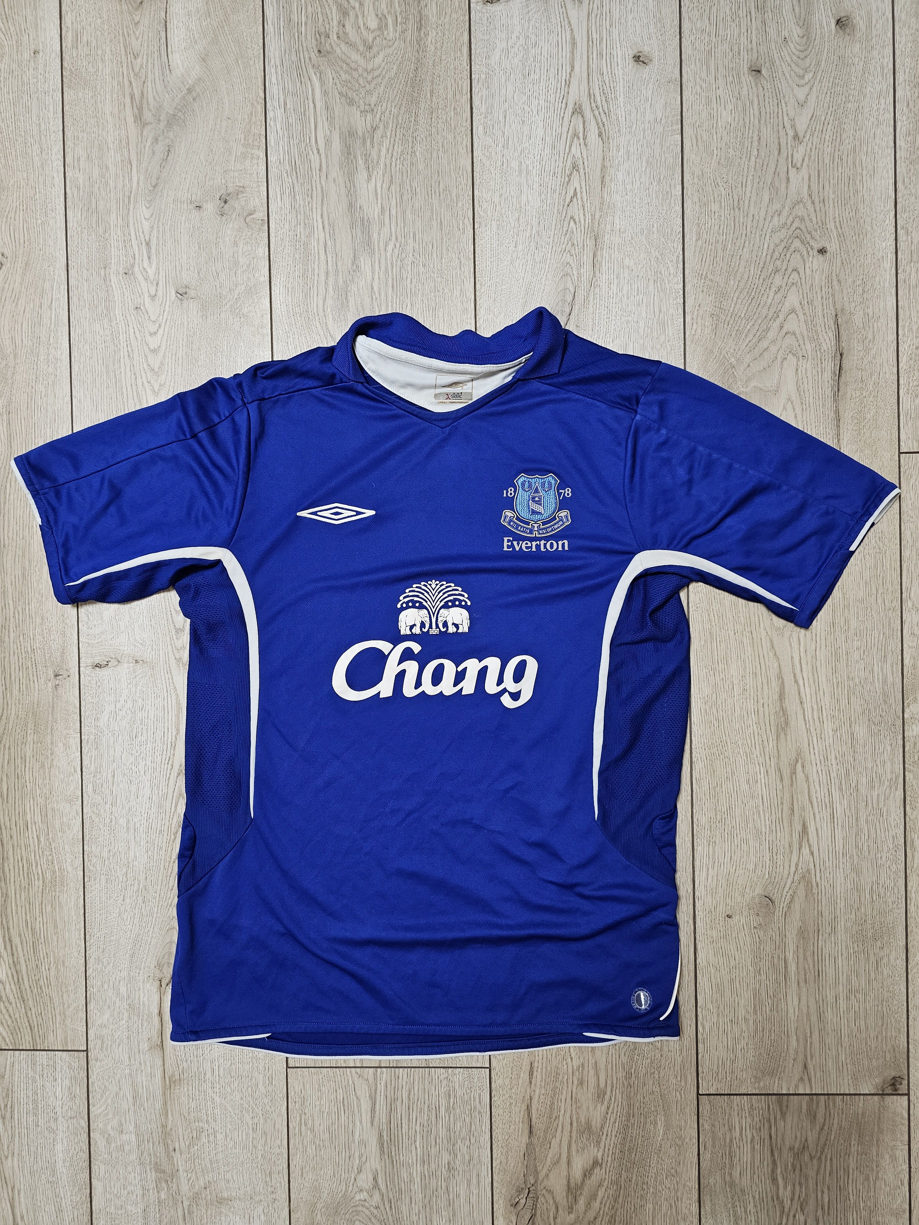 All Sport × Umbro × Vintage EVERTON 2005 2006 HOME VINTAGE FOOTBALL SHIRT SOCCER JERSEY Size US S / EU 44-46 / 1 - 1 Thumbnail