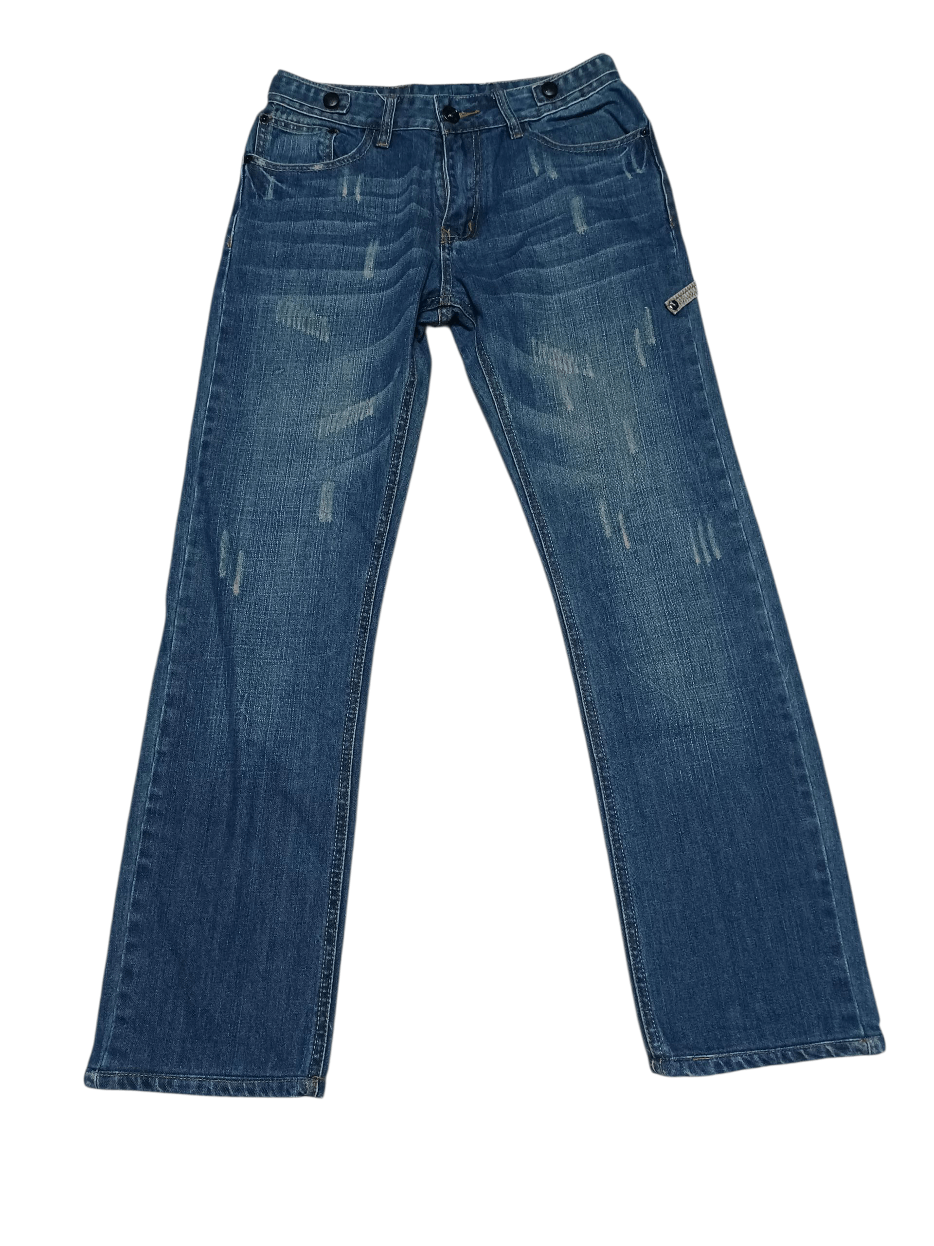 Armani Exchange ARMANI EXCHANGE VINTAGE LUXURY DISTRESSED JEANS DENIM Size US 32 / EU 48 - 1 Thumbnail