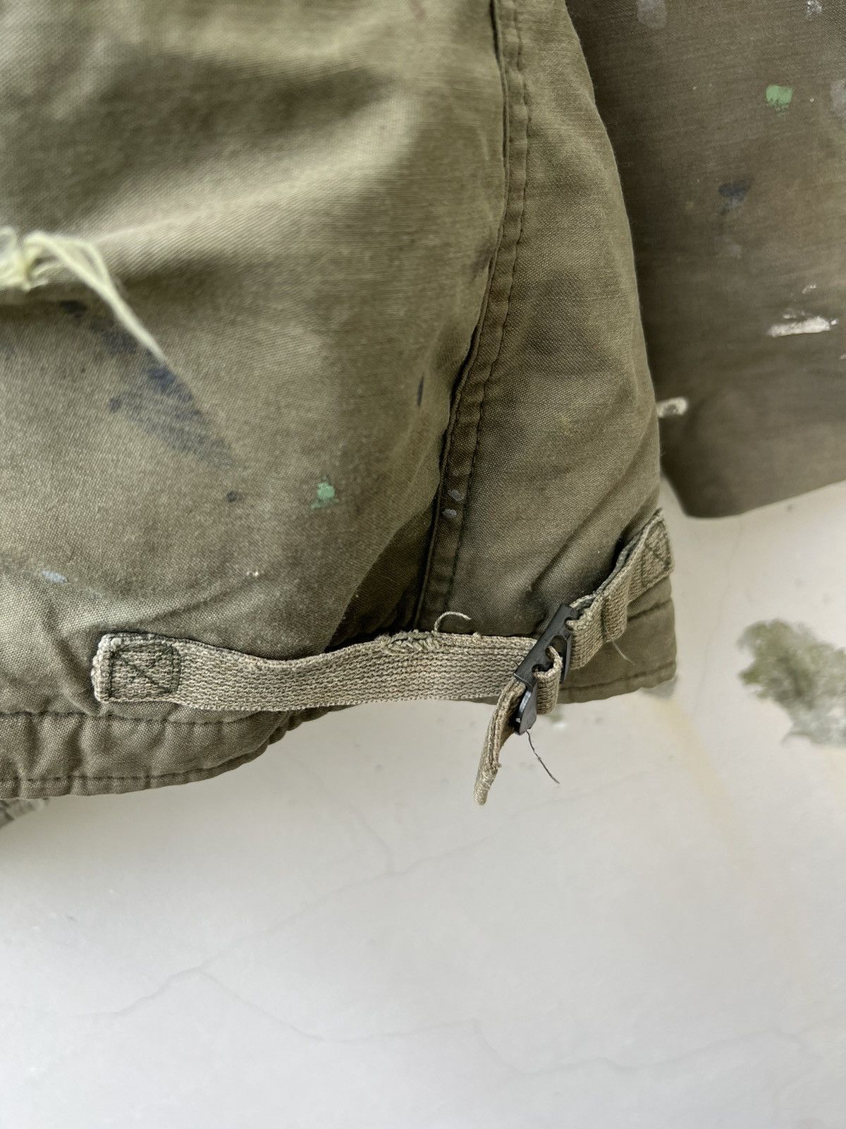 Vintage VTG Trashed US Navy Permeable A-2 Cold Weather Deck Jack Size US M / EU 48-50 / 2 - 16 Thumbnail