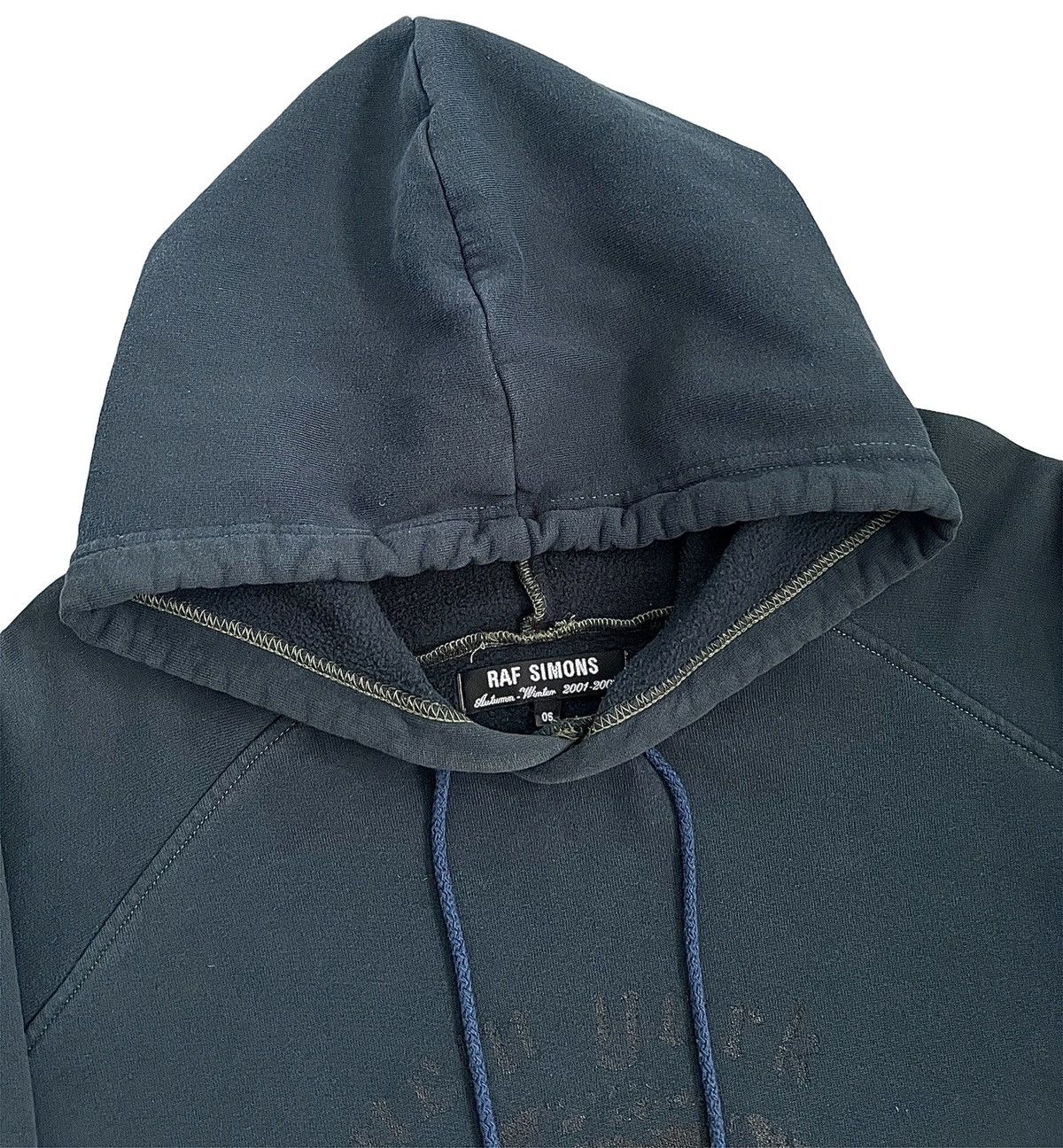 Raf Simons AW2001 Raf Simons Riot Riot Riot New York Runway OS Hoodie Size US XL / EU 56 / 4 - 4 Thumbnail