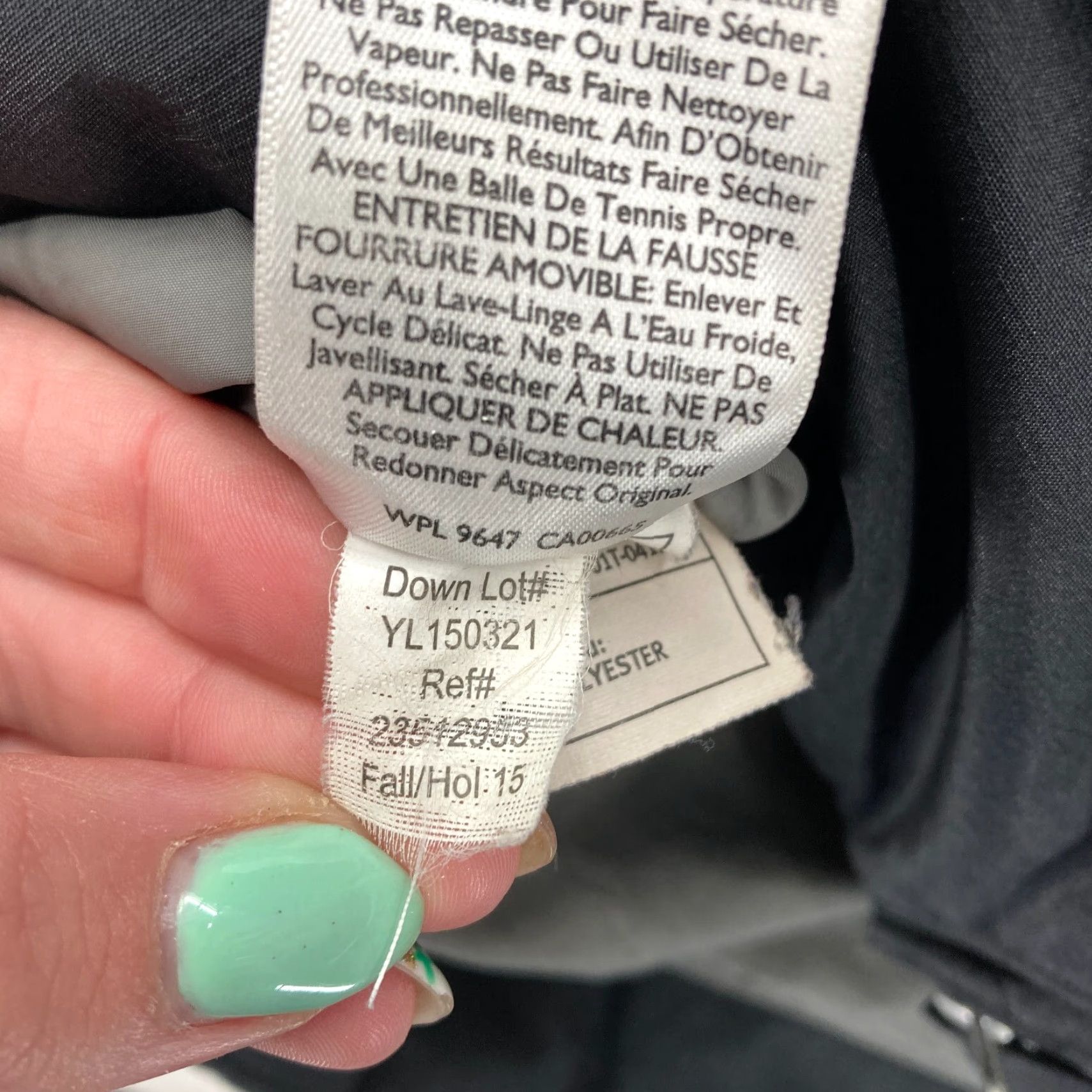 Eddie Bauer Eddie Bauer Goose Down Puffer Jacket Women's Small Black Quilted Utility Pocket Jacket Size S / US 4 / IT 40 - 6 Thumbnail