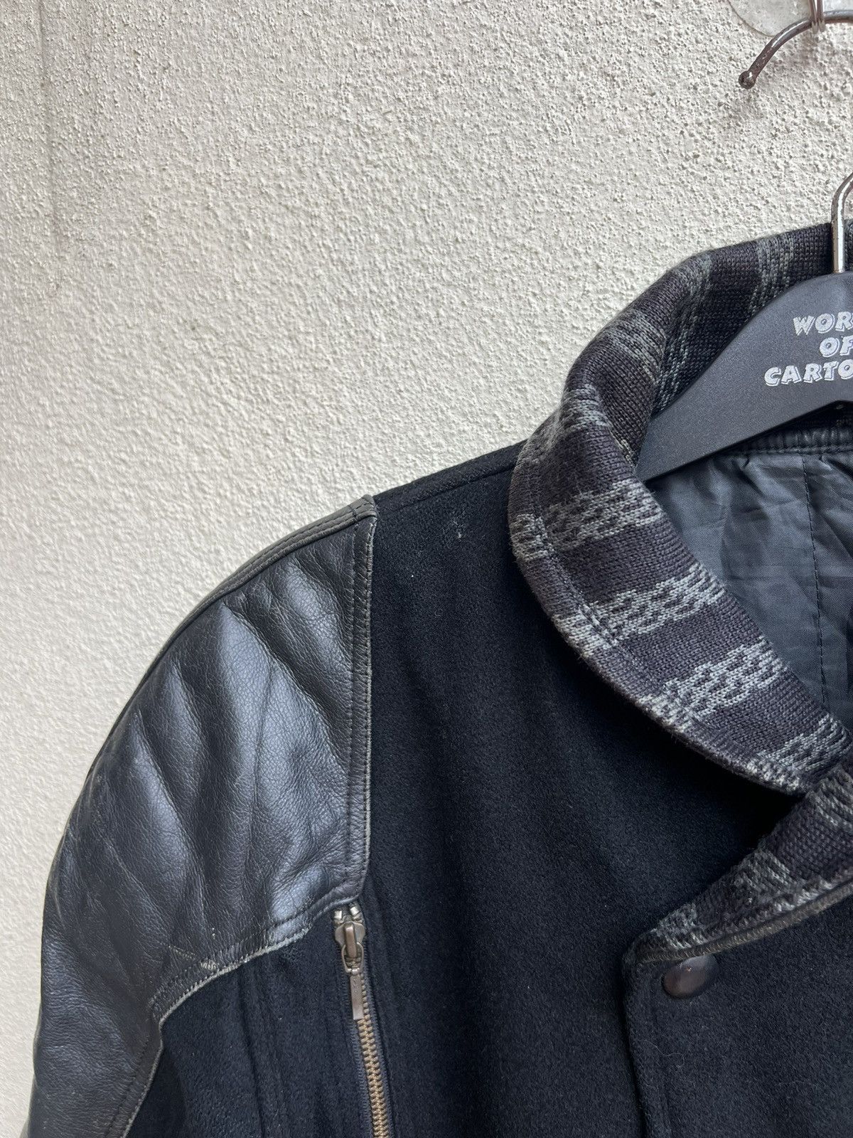 Leather Vintage Arrston Volaju Japan Distress Hybrid Leather Jacket Size US M / EU 48-50 / 2 - 13 Thumbnail