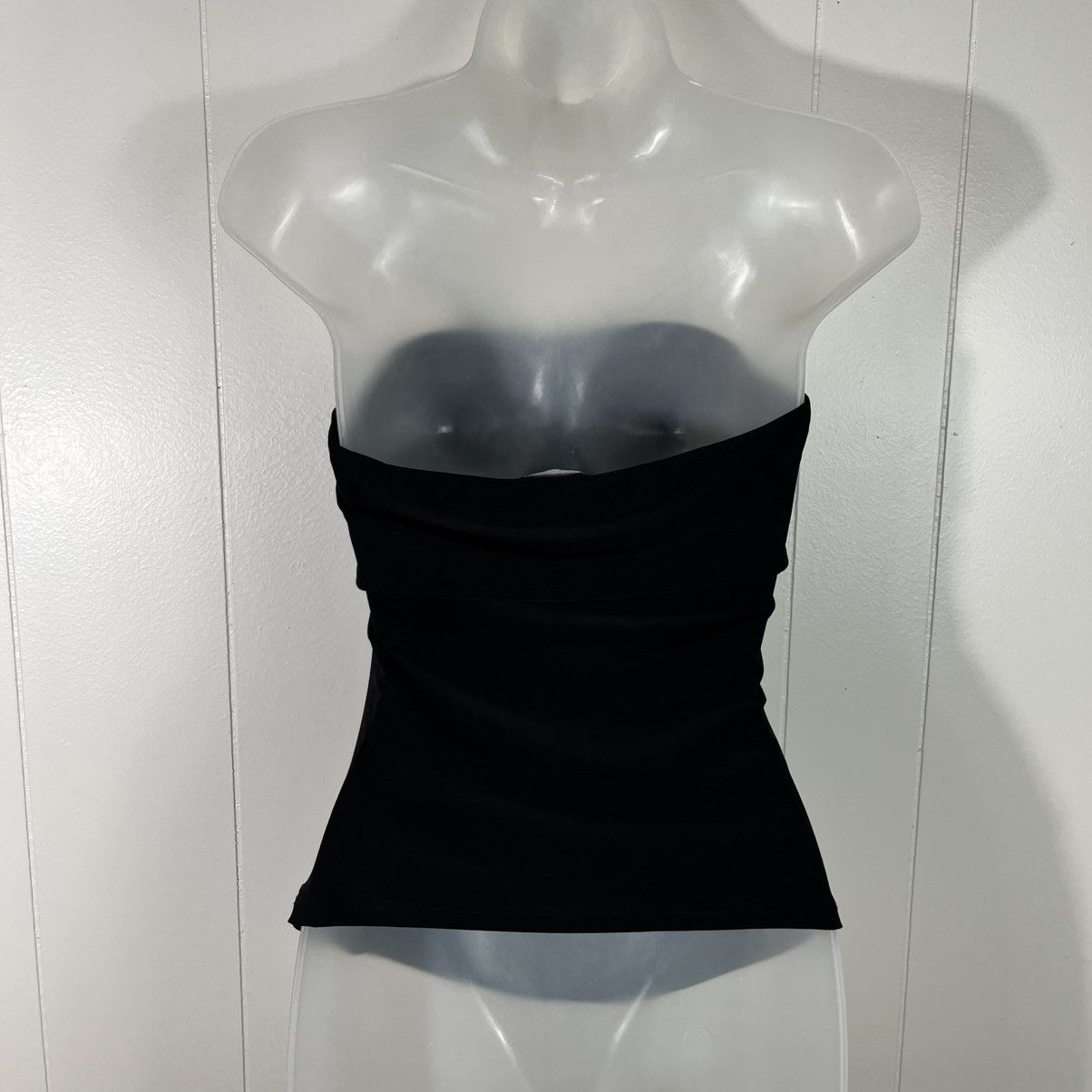 Other Wet Seal Vintage Y2K Black Tube Top Rhinestone Initial Top M Size M / US 6-8 / IT 42-44 - 4 Thumbnail