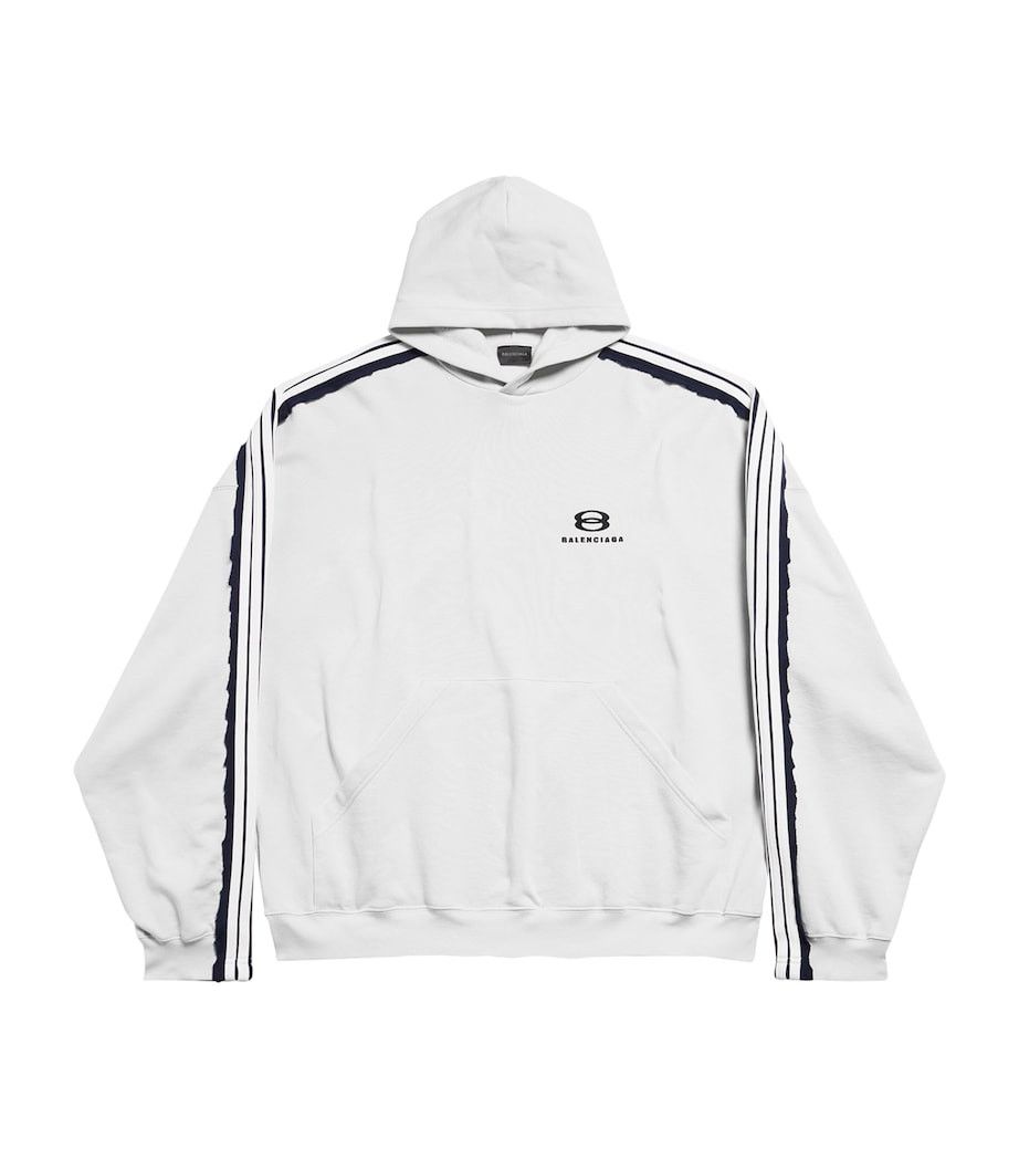 Balenciaga unity sport icon large hoodie in white Size US XL / EU 56 / 4 - 1 Thumbnail