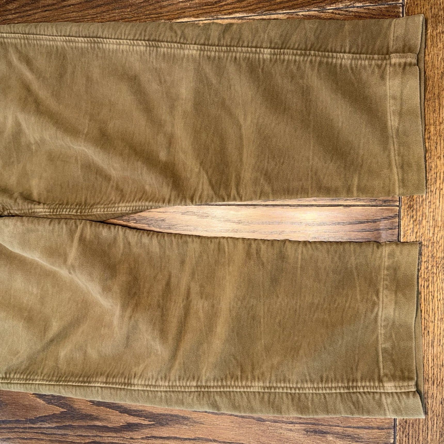 Polo Ralph Lauren VINTAGE Polo Ralph Lauren Suffield Pant Moleskin 42x30 Straight Brown Pockets - Polo Ralph Lauren Pants Size US XL / EU 56 / 4 - 4 Thumbnail