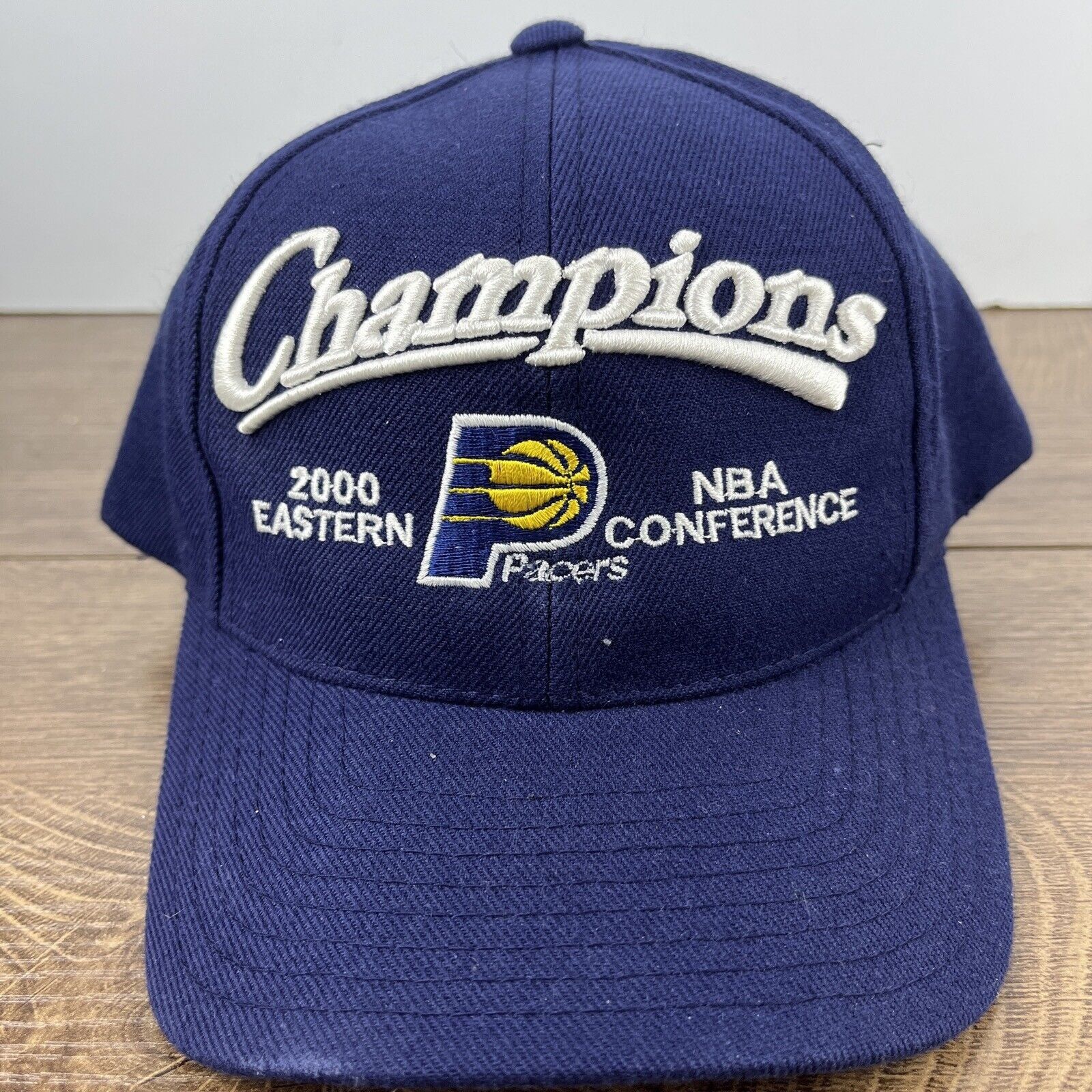 Other Indiana Pacers Snapback Hat 2000 Eastern Champions Adjustabl Size ONE SIZE - 3 Thumbnail