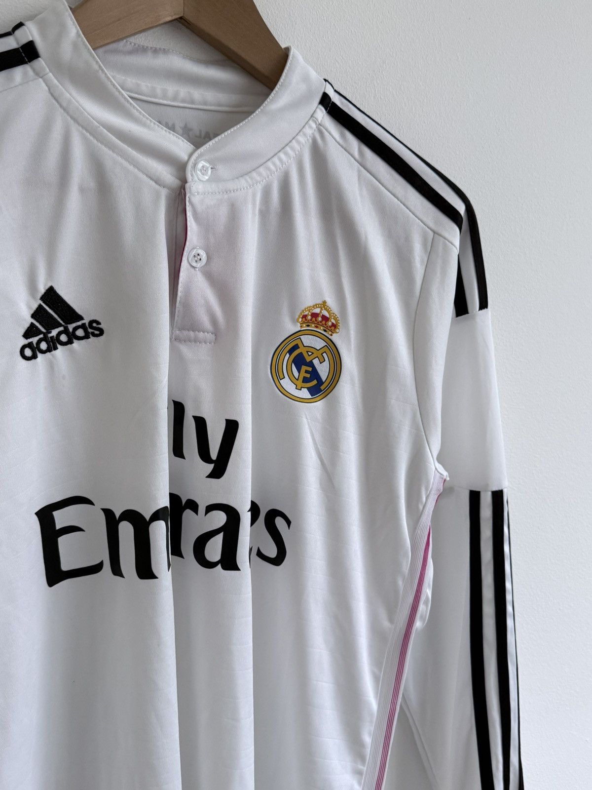 Adidas Real Madrid 2014 2015 Adidas Home Long Sleeve Jersey Size S Size US S / EU 44-46 / 1 - 2 Thumbnail