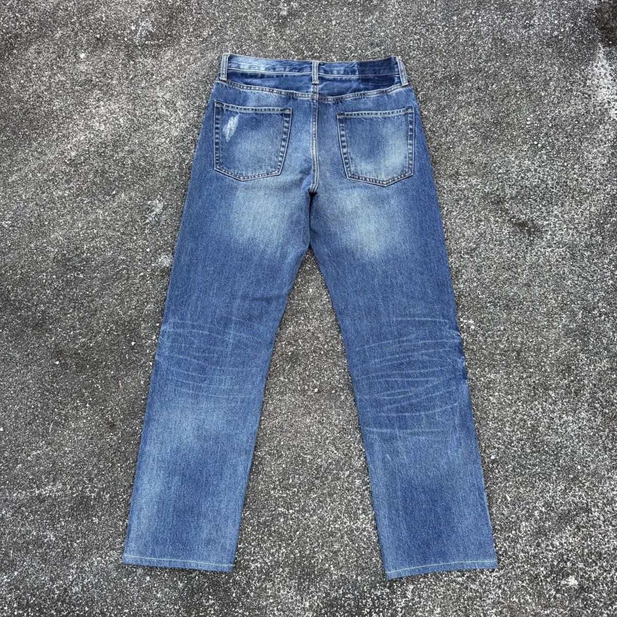 Jean VINTAGE GU DENIM STRAIGHT FADED RIPPEP JEAN PANTS Size US 30 / EU 46 - 9 Thumbnail